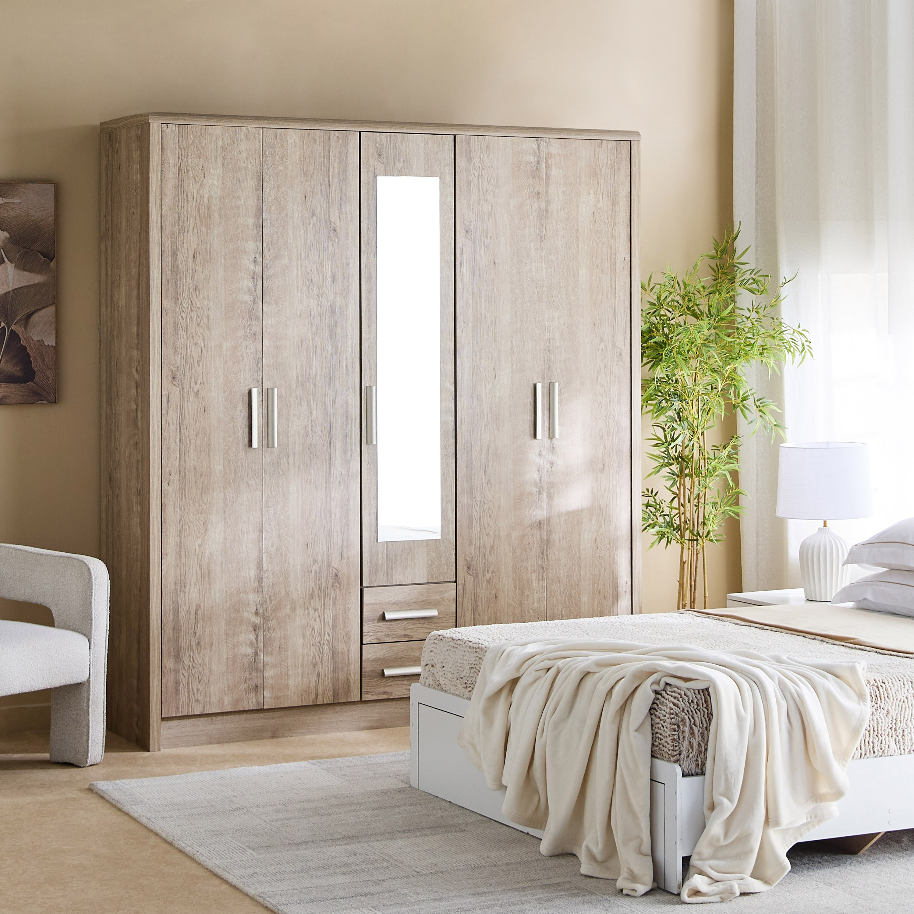 Curvy Nxt 5-Door Wardrobe with 2 Drawers-hbxfurniture-wardrobes-image-10