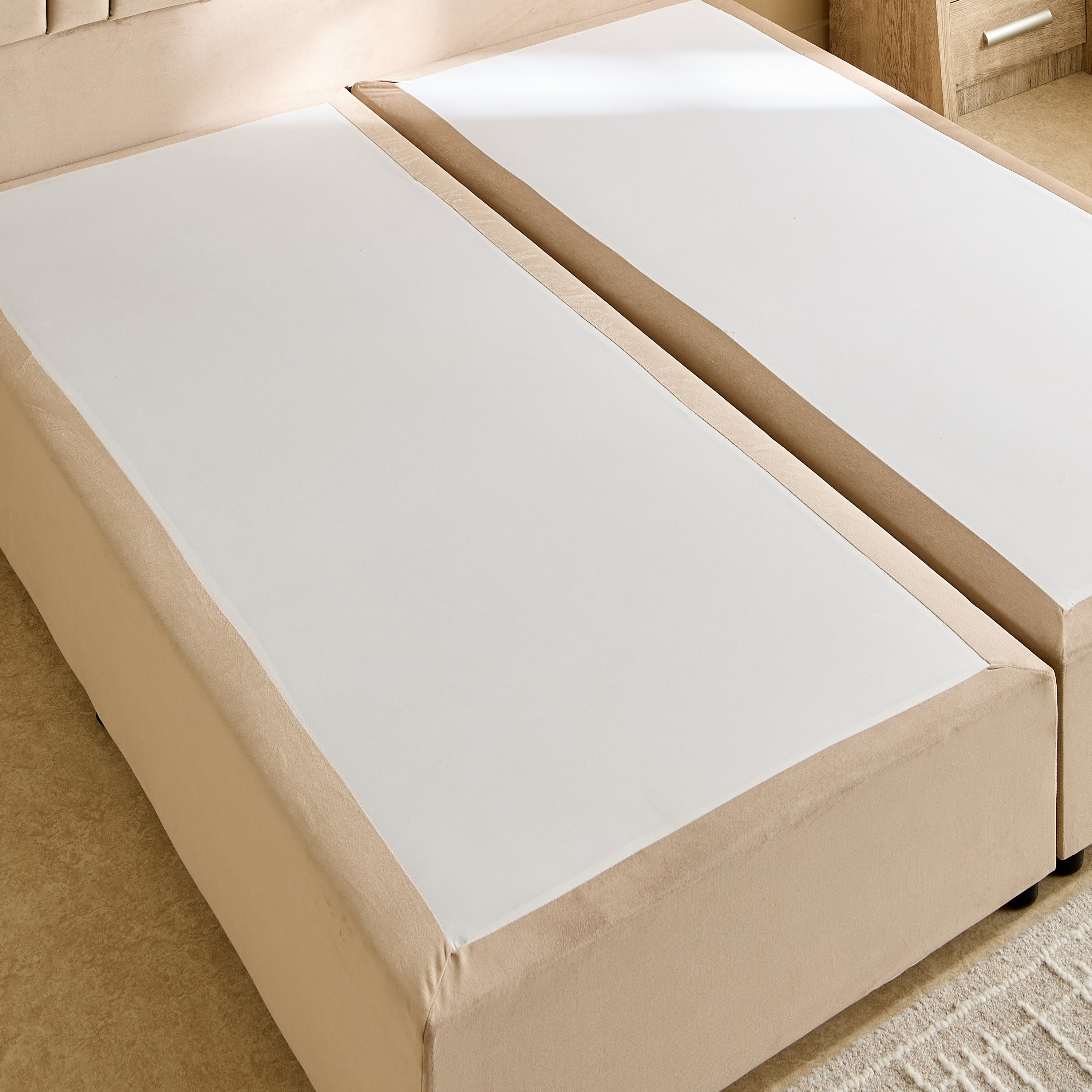 Angelic Linear Upholstered Queen Bed - 160x200 cm-hbxbedroom-bedsandbedsets-beds-queen-image-5