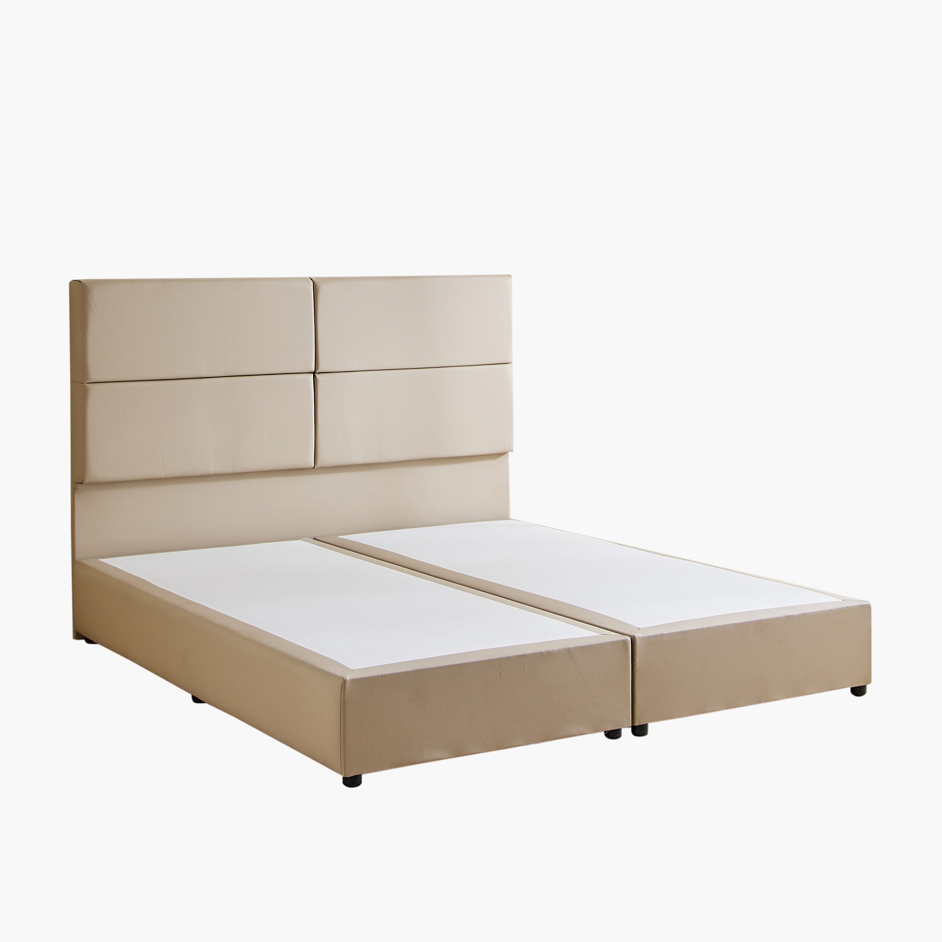 Nordica Mavis Upholstered King Bed - 180x200 cm-hbxfurniture-bedsandbedsets-beds-king-image-9