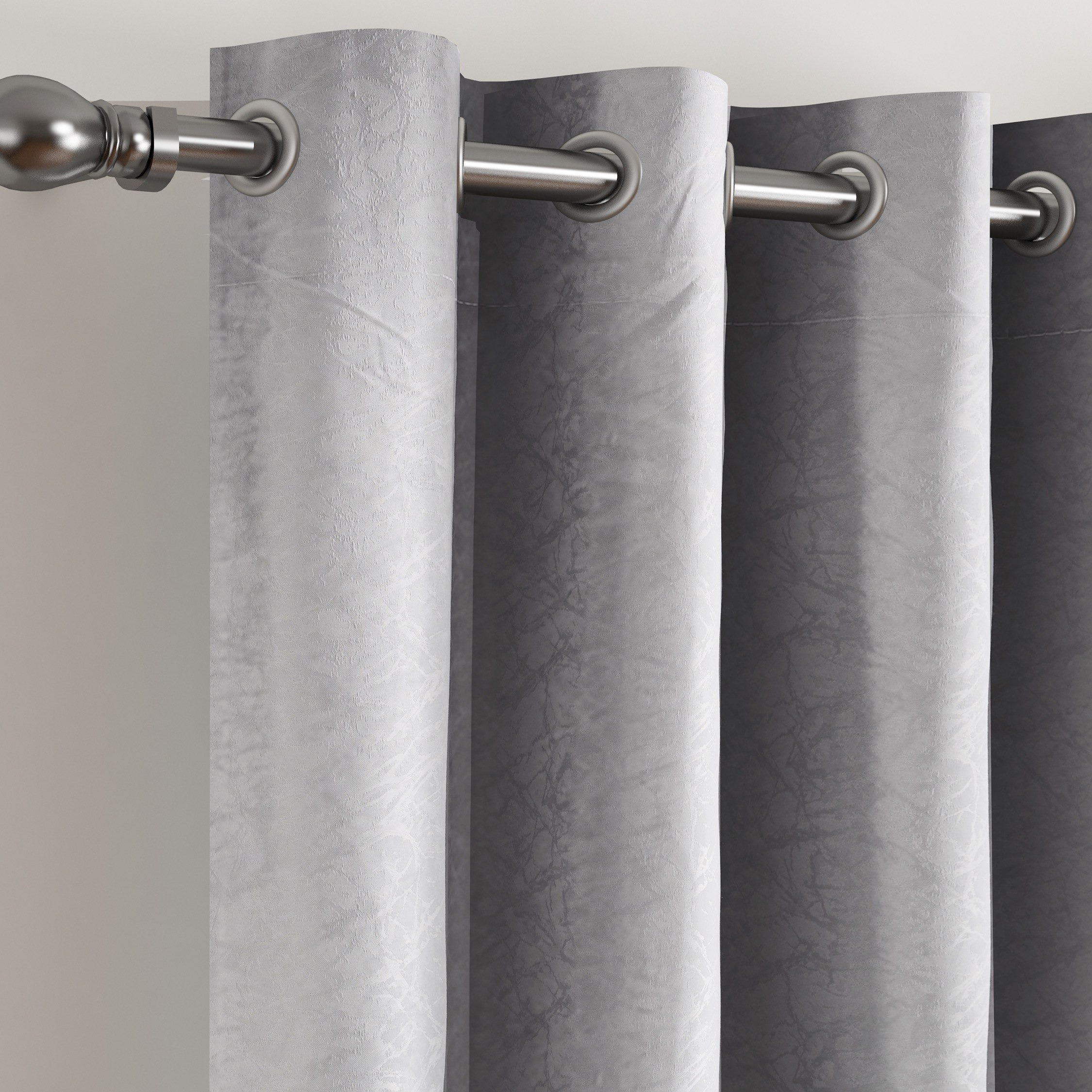 Matrix Marble 2-Piece Jacquard Blackout Curtain Set - 135x300 cm-hbxhomeware-hbxbedroom-image-2
