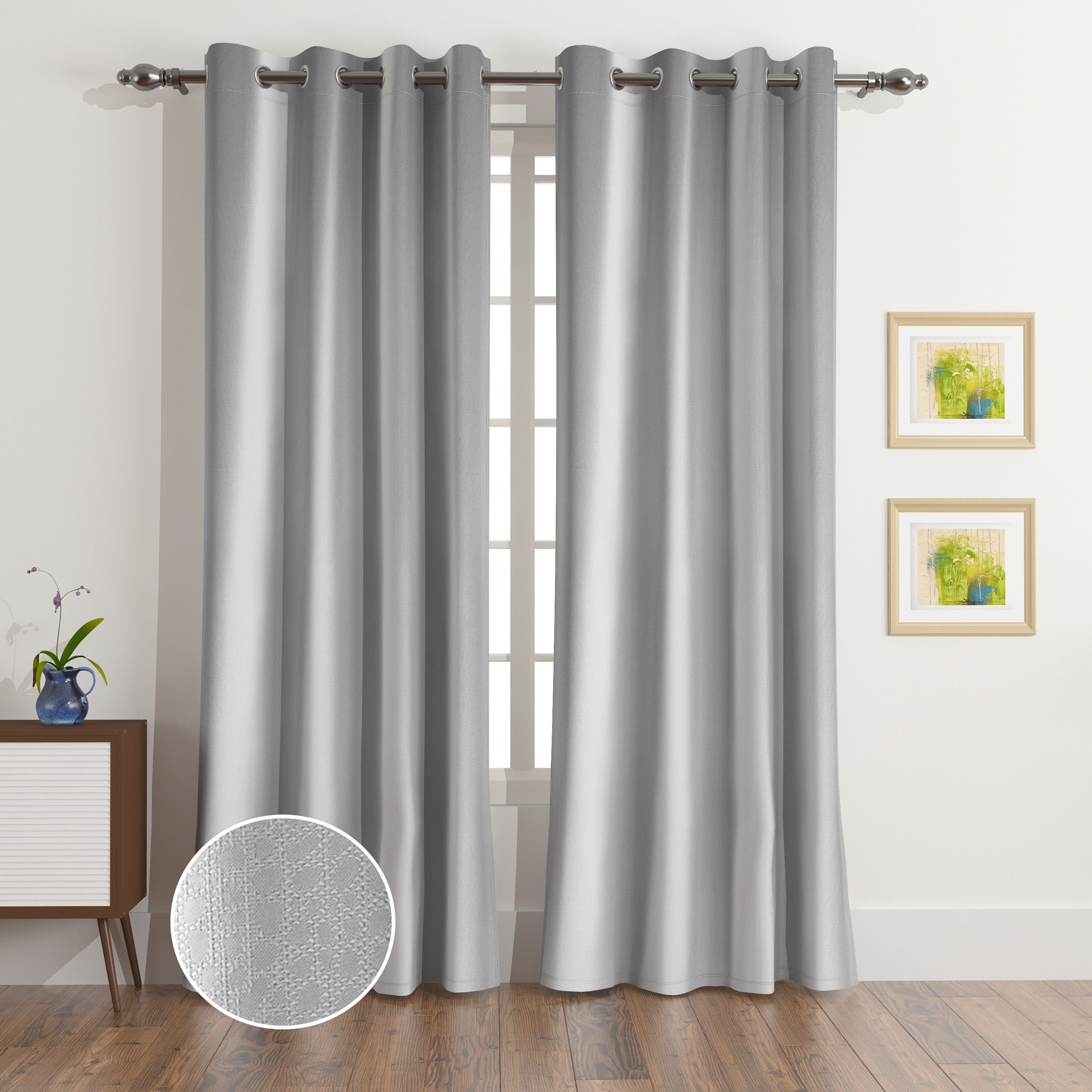 Matrix Reza 2-Piece Jacquard Blackout Curtain Set - 135x300 cm-hbxhomeware-hbxbedroom-image-1