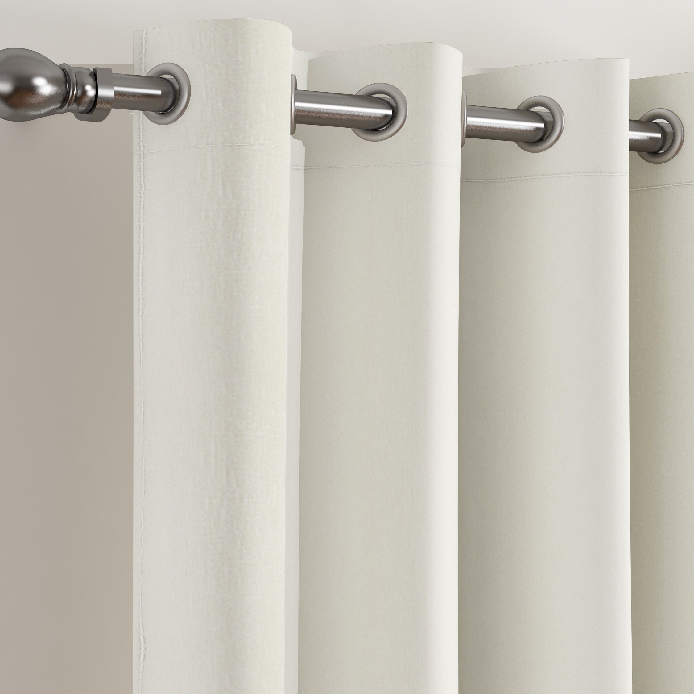 Matrix Slub 2-Piece Jacquard Blackout Curtain Set - 135x300 cm-hbxhomeware-hbxbedroom-image-2