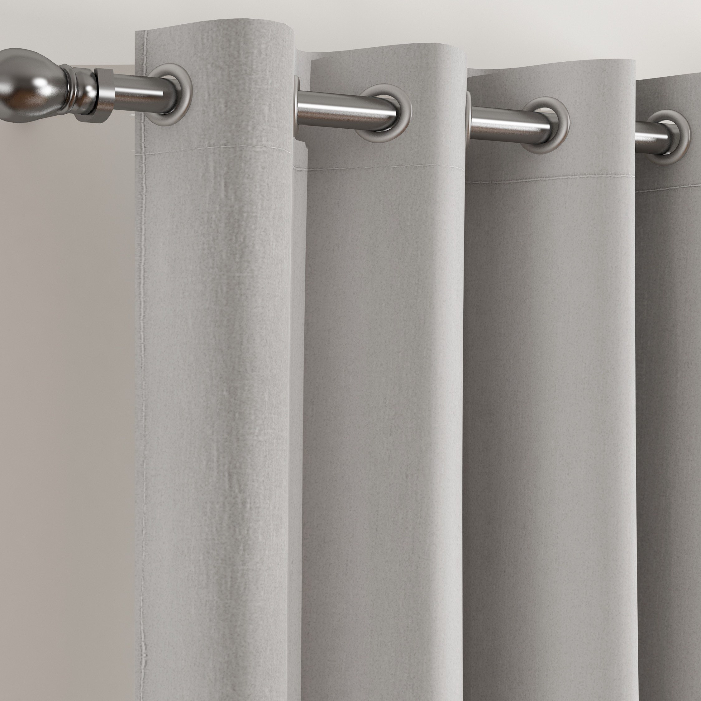 Matrix Slub 2-Piece Jacquard Blackout Curtain Set - 135x300 cm-hbxhomeware-hbxbedroom-image-2
