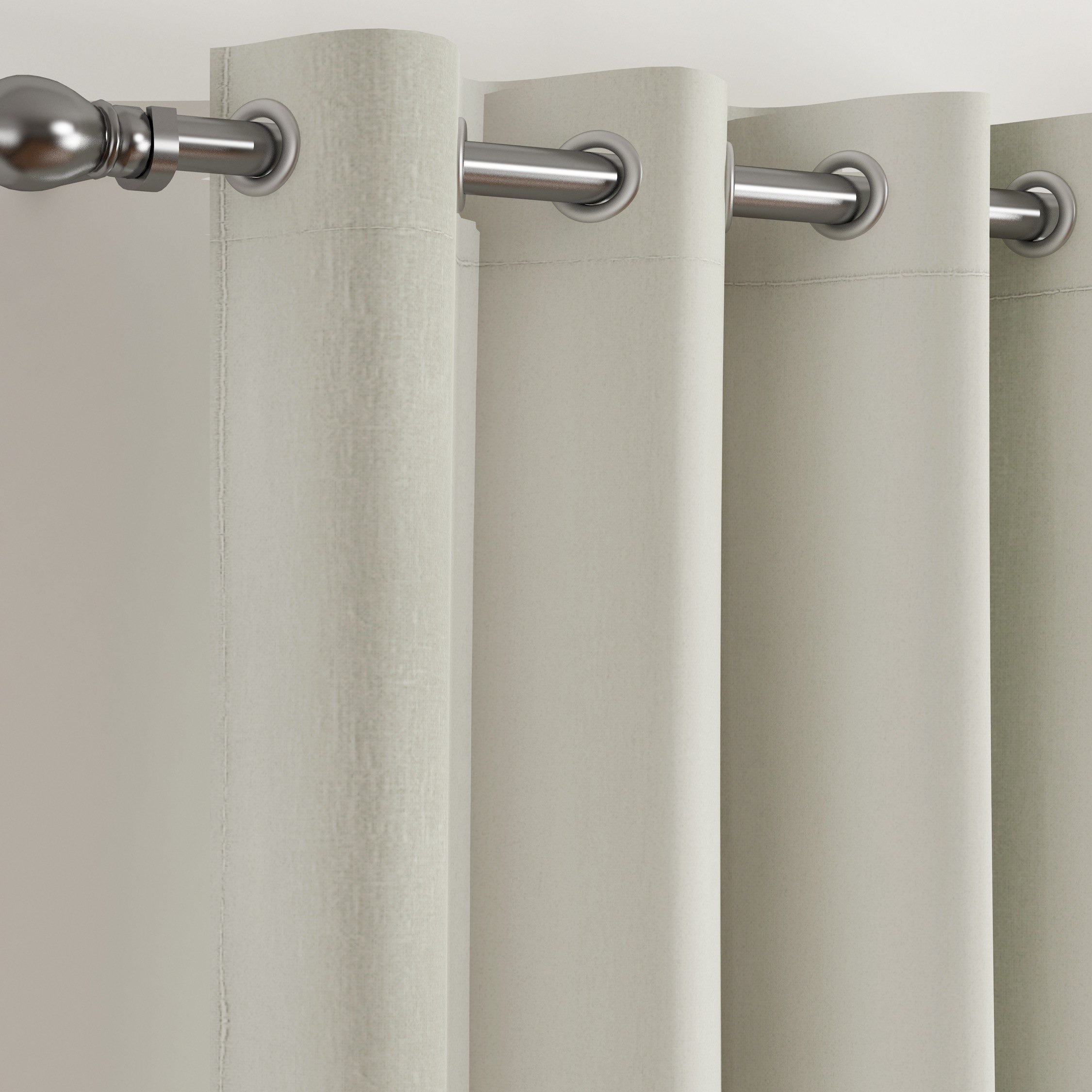 طقم ستائر جاكار سلاب معتمة قطعتين من ماتريكس - 135x300 سم-hbxhomeware-hbxbedroom-image-2