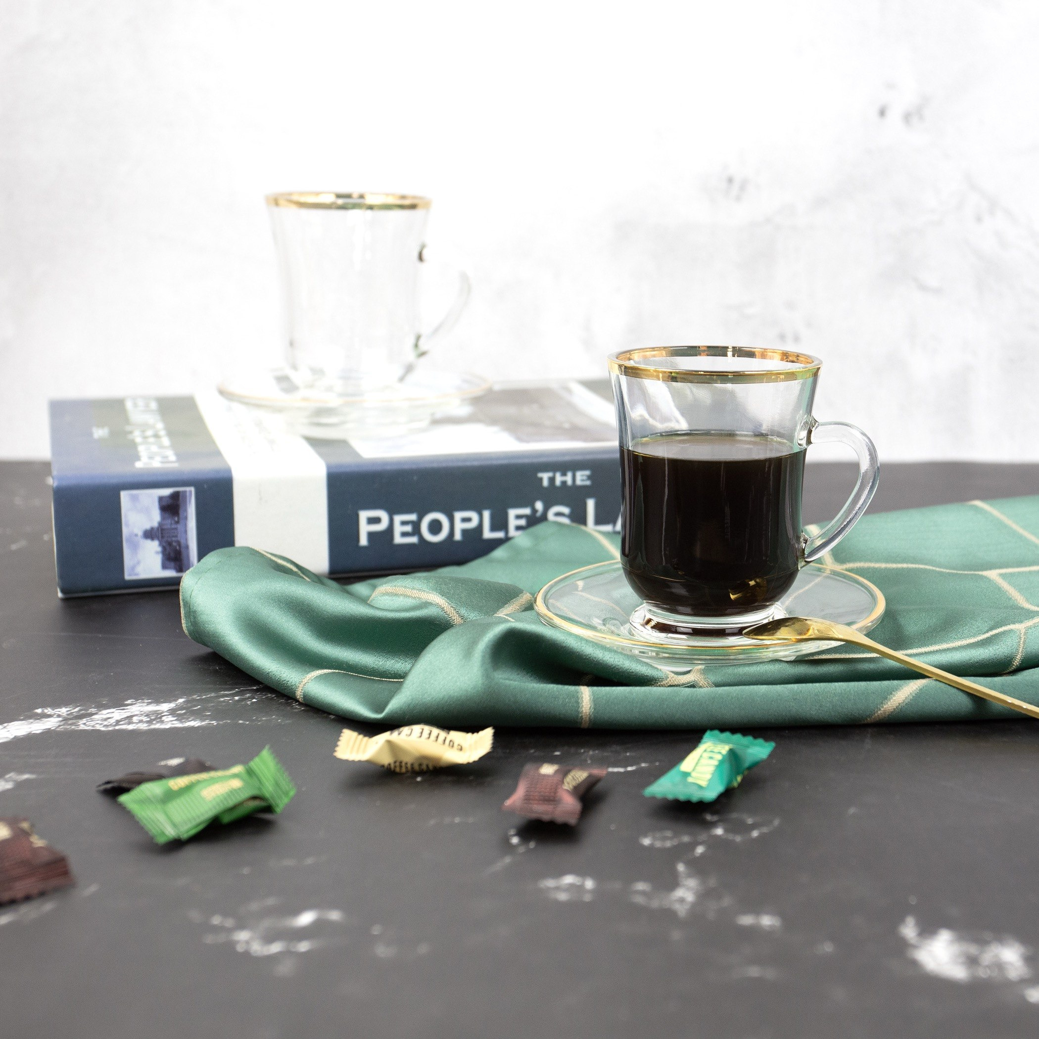 طقم أكواب وصحون شاي زجاج 12 قطعة من نيو-hbxhomeware-diningandtabletop-coffeeandteasets-image-2