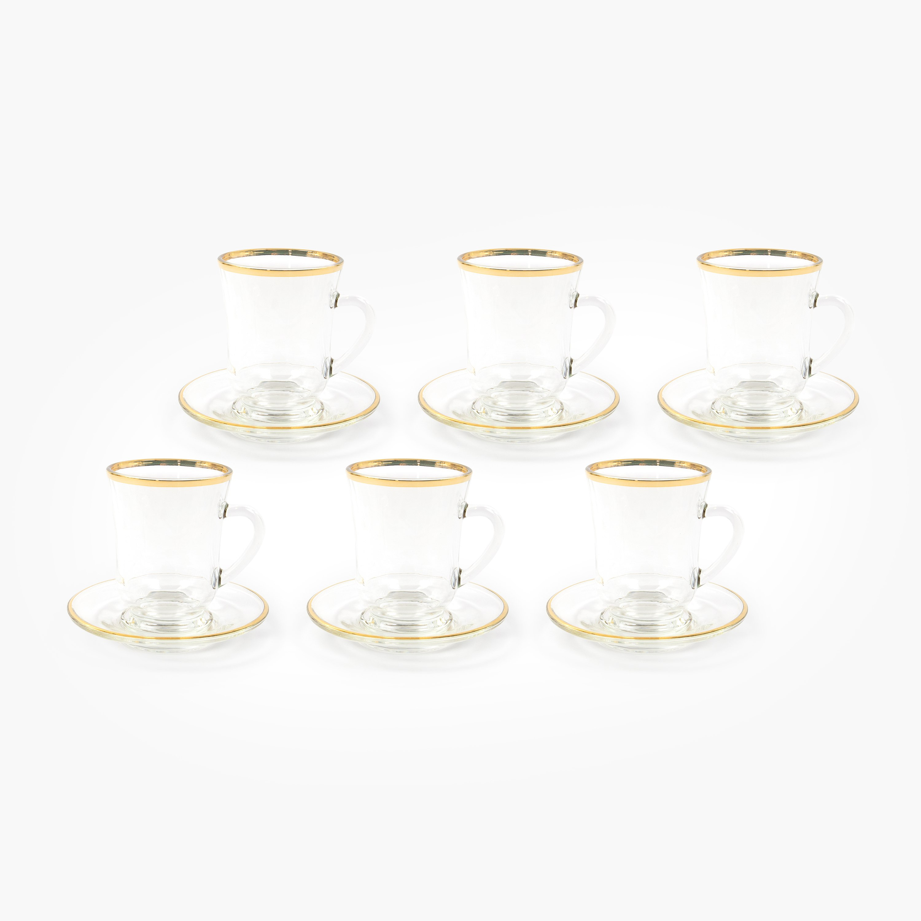 طقم أكواب وصحون شاي زجاج 12 قطعة من نيو-hbxhomeware-diningandtabletop-coffeeandteasets-image-4