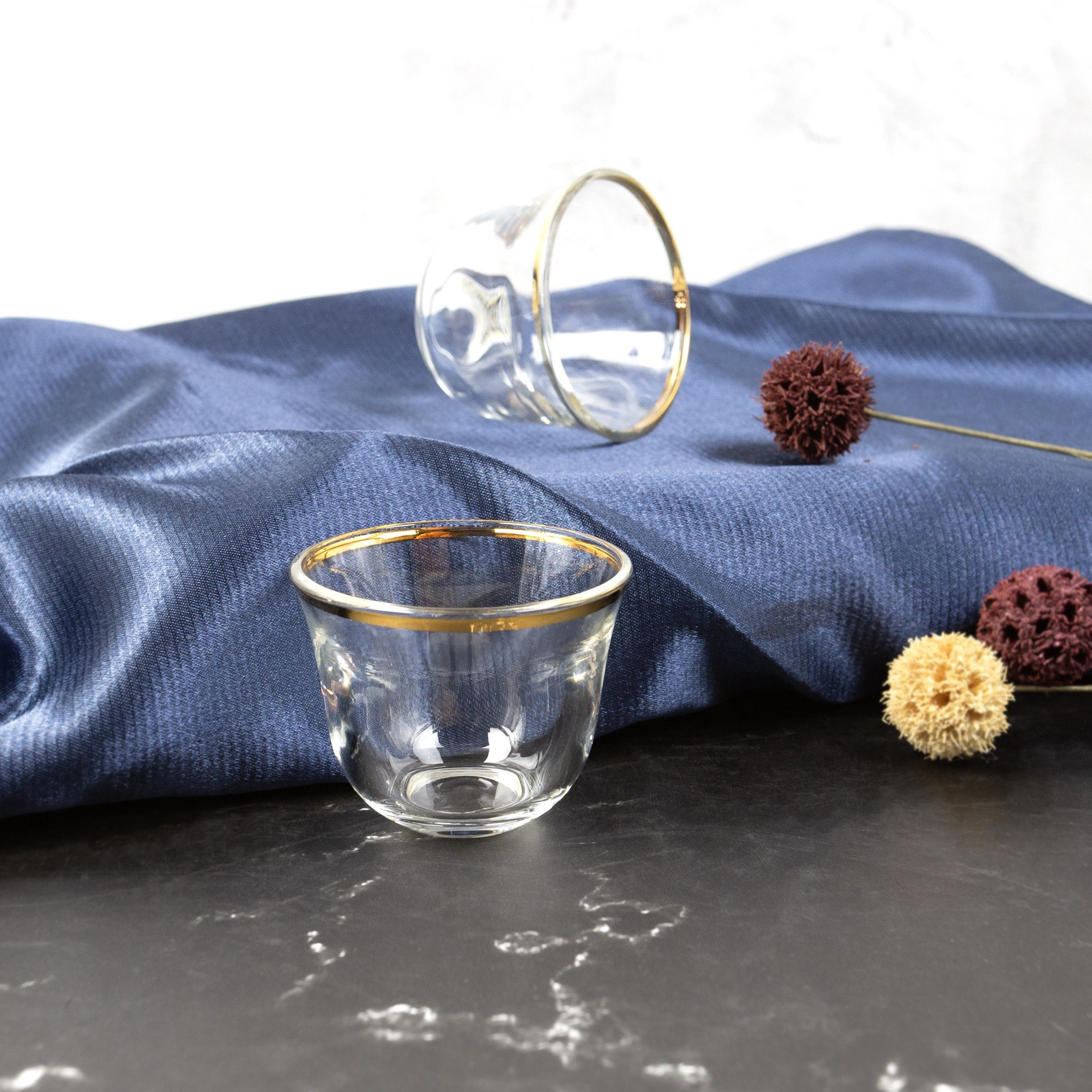 طقم شاي زجاجي 18 قطعة من نيو-hbxhomeware-diningandtabletop-coffeeandteasets-image-3
