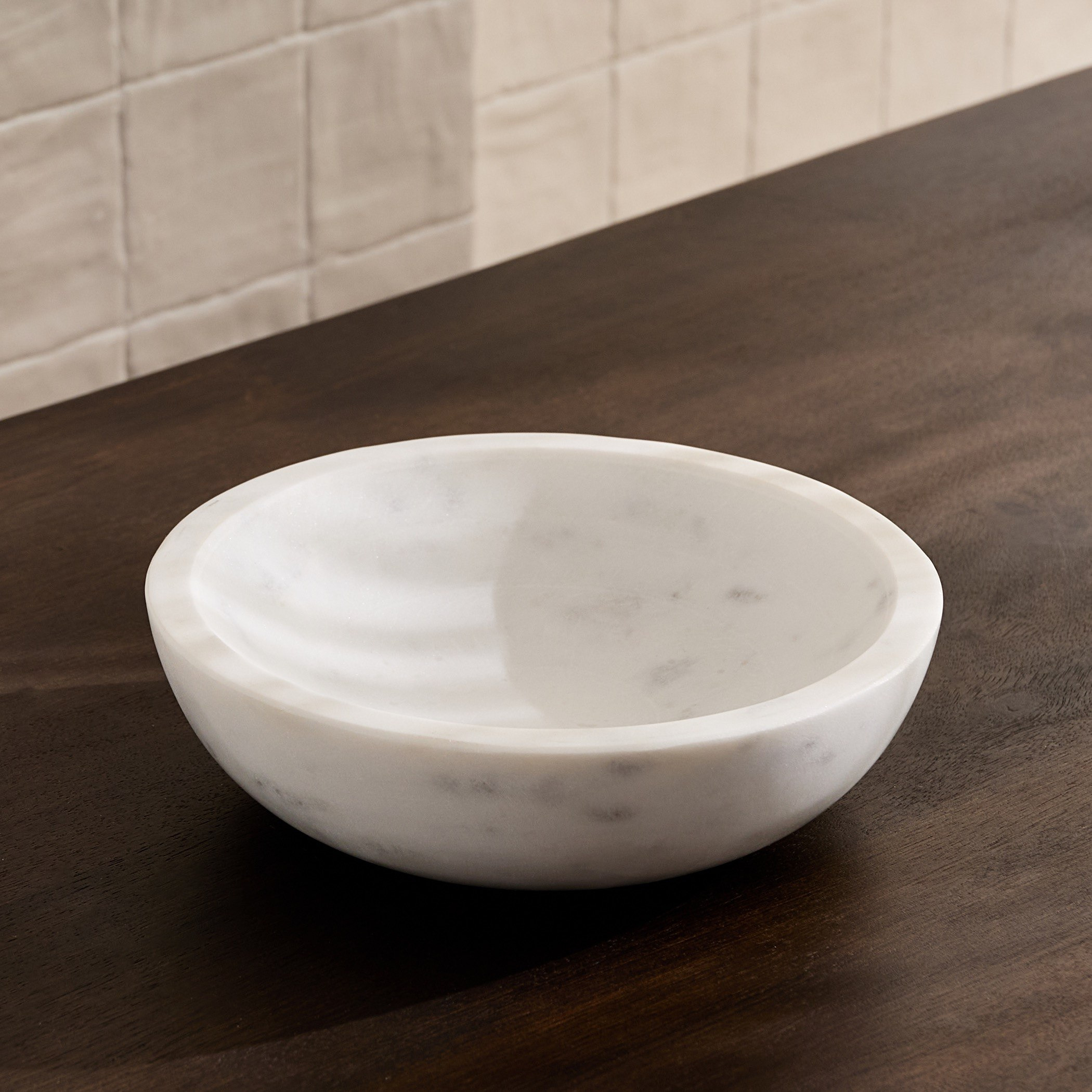 Blake Madlin Marble Serving Bowl - 22 cm-hbxdecorandfurnishings-tabletop-serveware-image-2