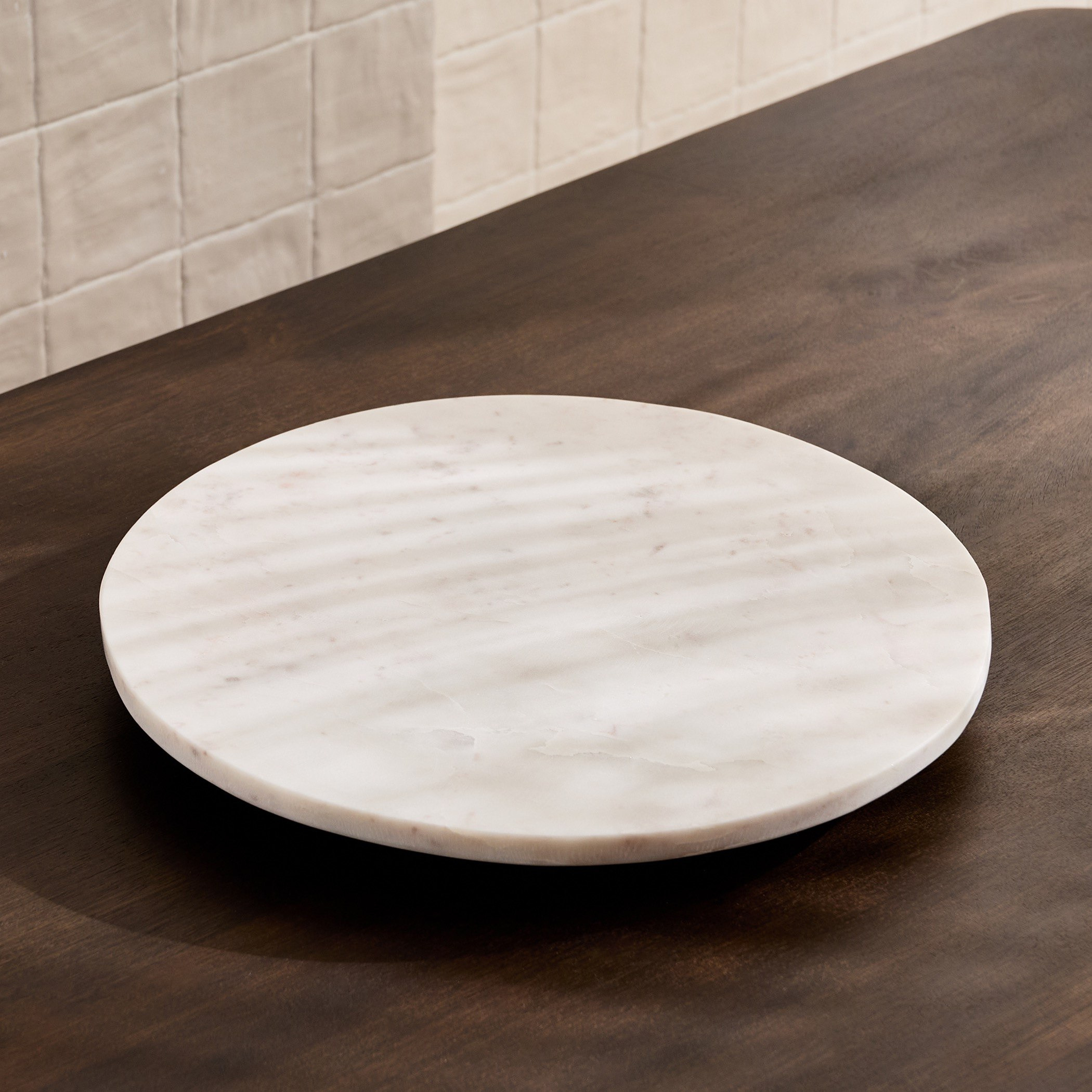 Blake Madlin Marble Lazy Susan - 36 cm-hbxdecorandfurnishings-tabletop-serveware-image-2