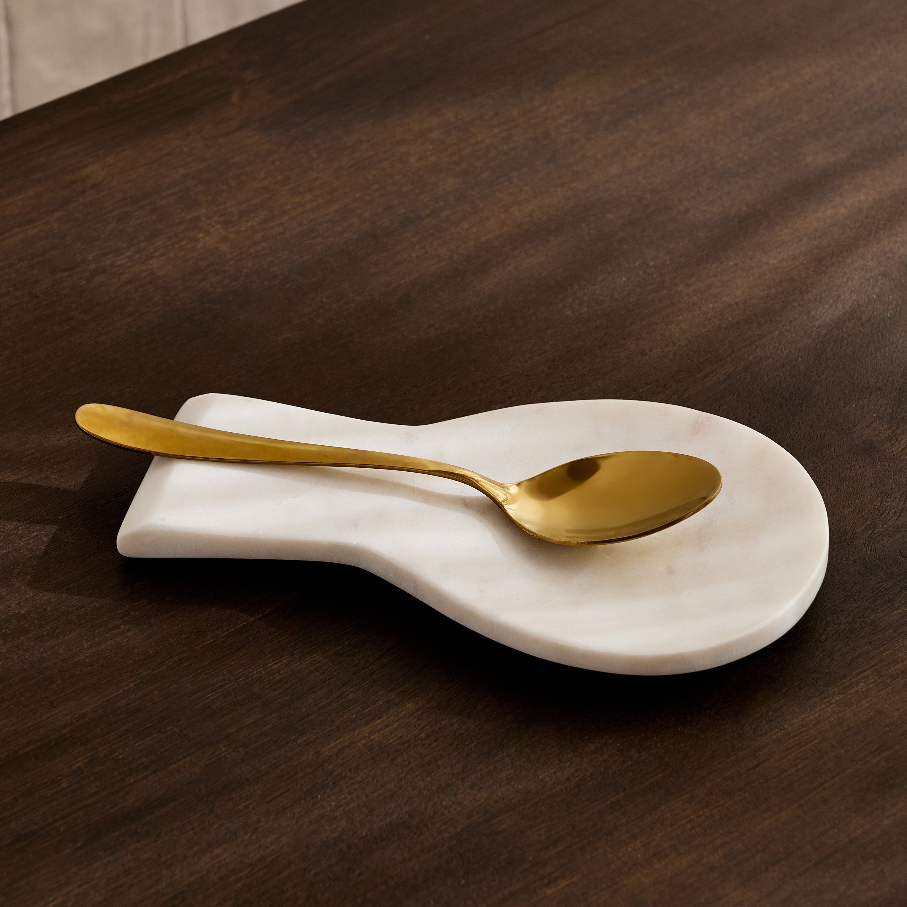 حامل ملعقة رخام من بليك مادلين - 23x10.5x2.75 سم-hbxdecorandfurnishings-tabletop-serveware-image-1