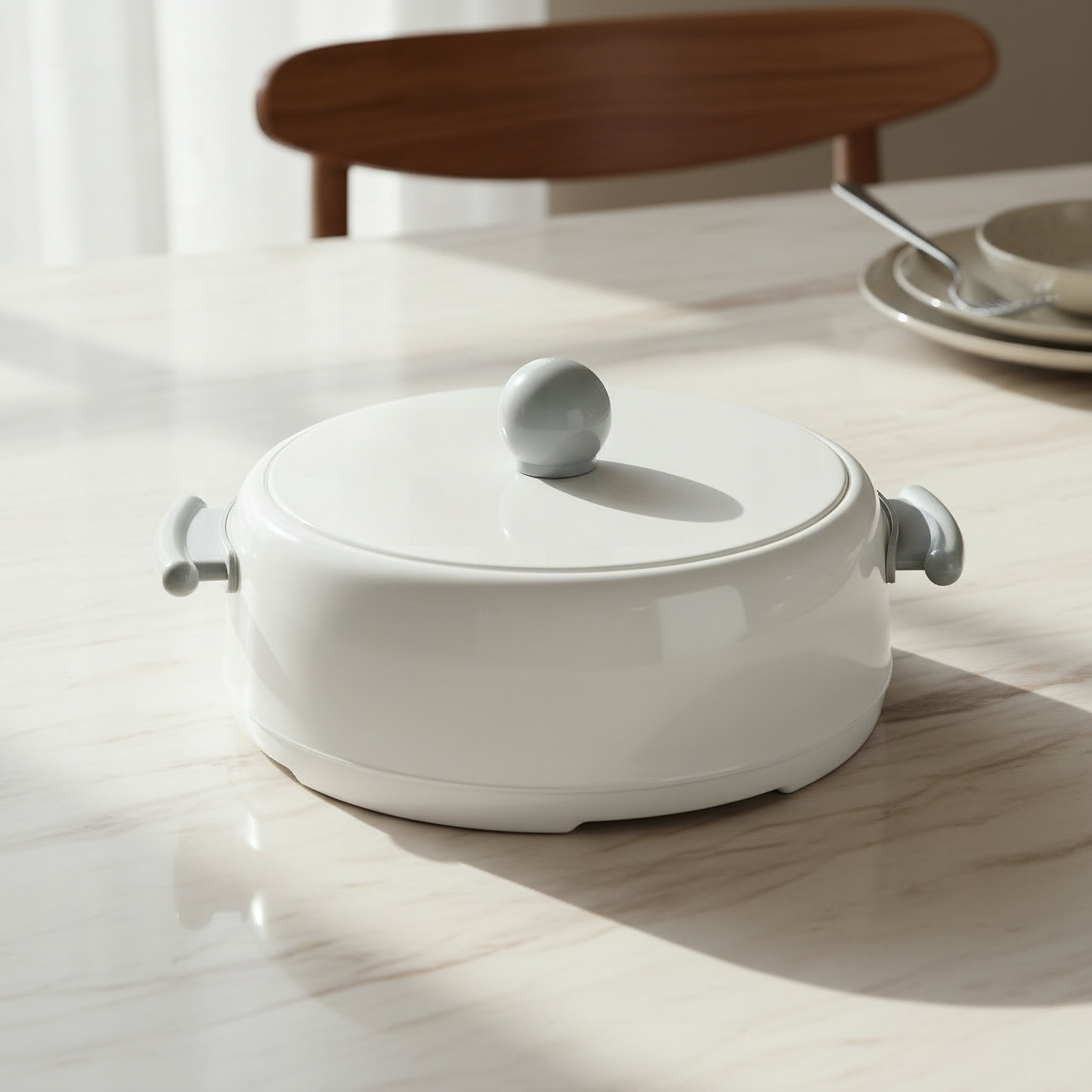 Atlanta Double Wall Hot Pot Casserole - 1.5 L-hbxdecorandfurnishings-tabletop-serveware-image-1