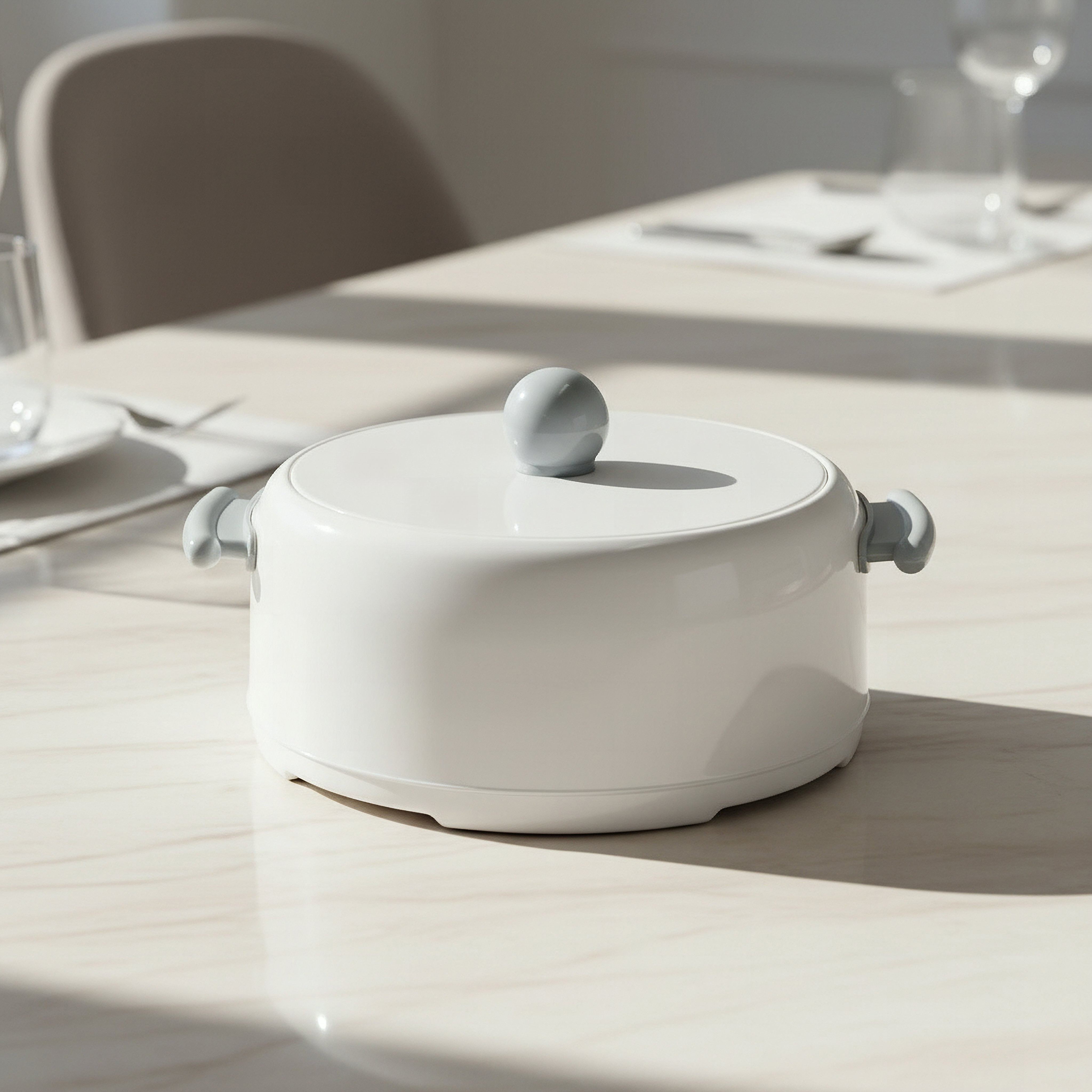 Atlanta Double Wall Hot Pot Casserole - 2.5 L-hbxdecorandfurnishings-tabletop-serveware-image-1