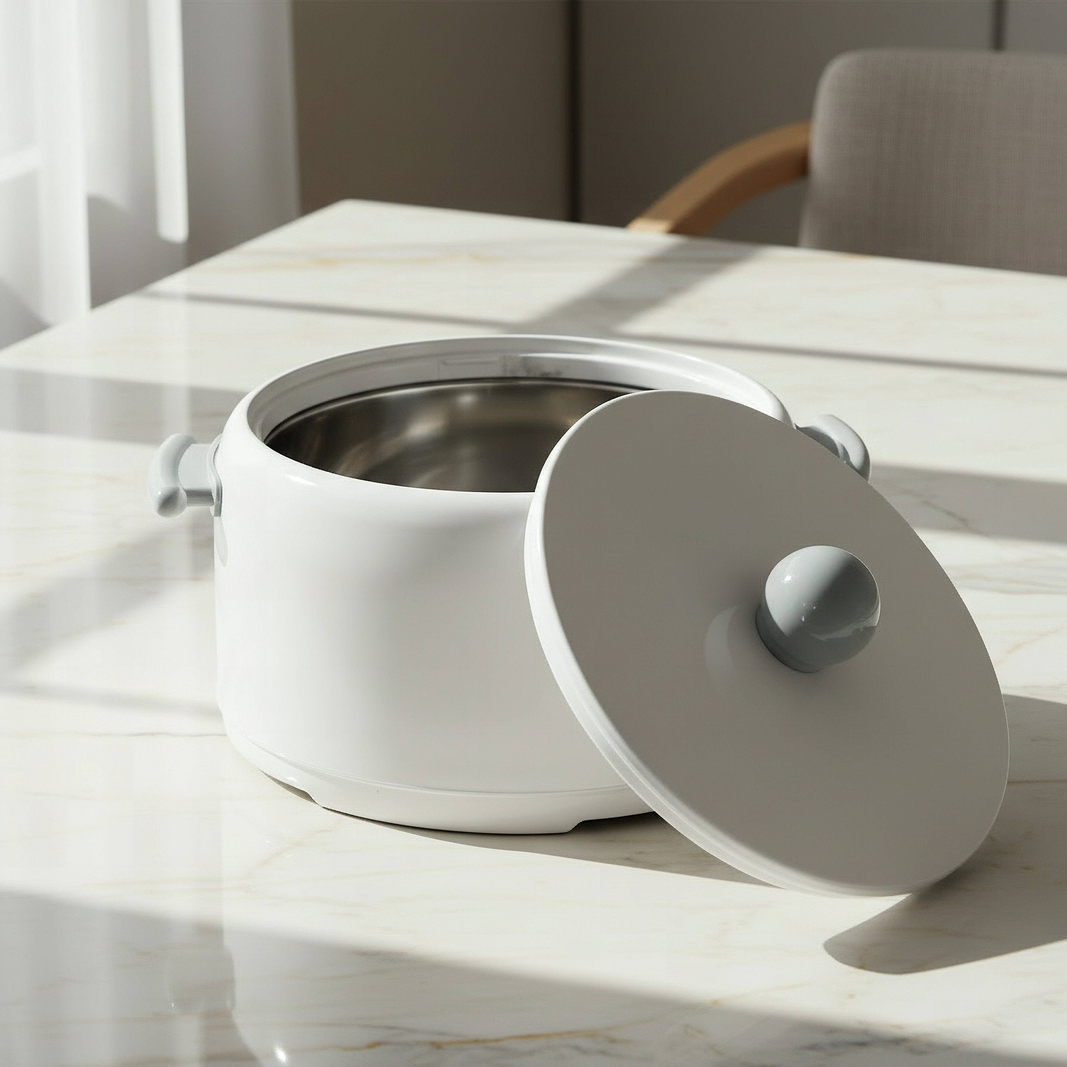 Atlanta Double Wall Hot Pot Casserole - 3 L-hbxdecorandfurnishings-tabletop-serveware-image-3