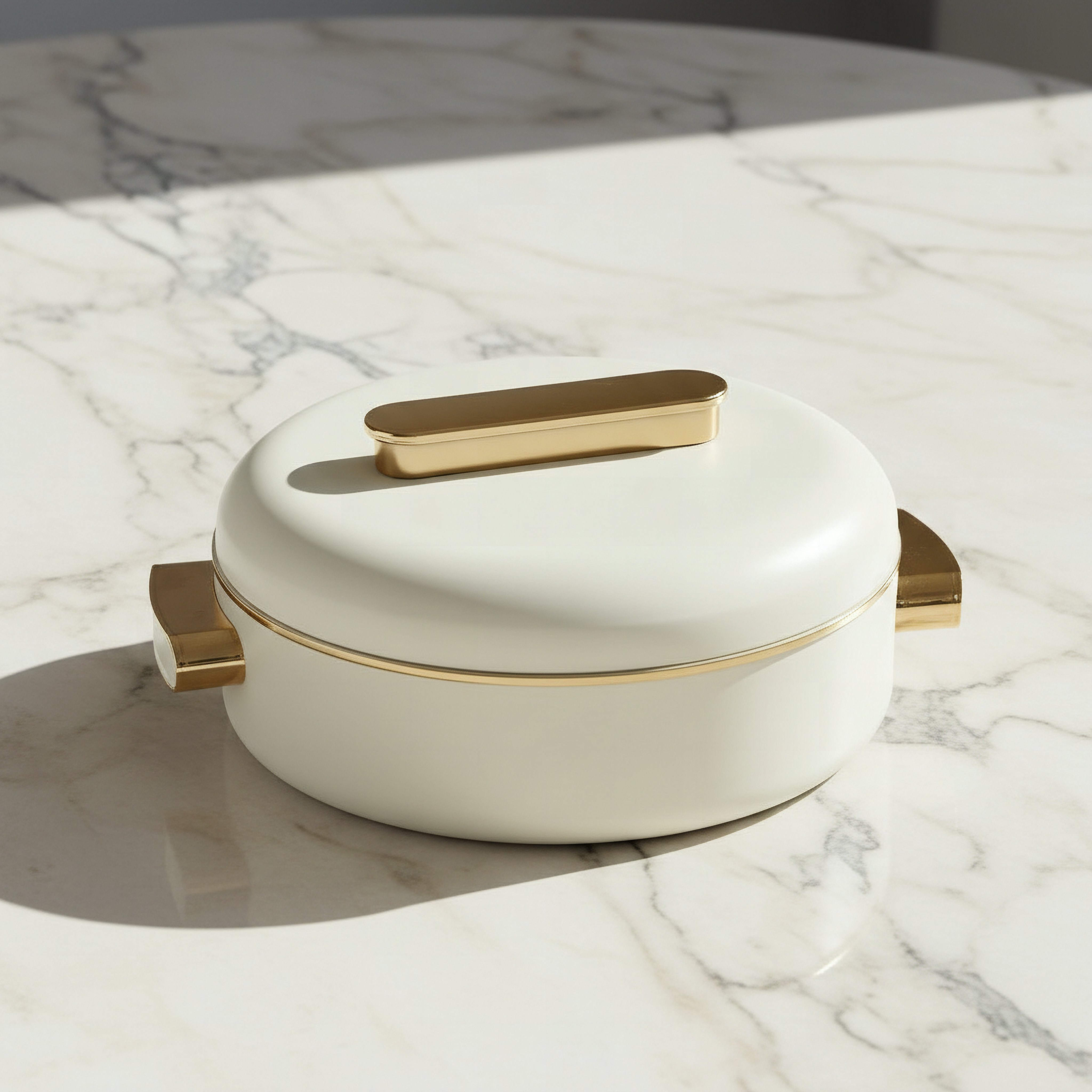 Elegance Double Wall Hot Pot Casserole - 1.5 L-hbxdecorandfurnishings-tabletop-serveware-image-1