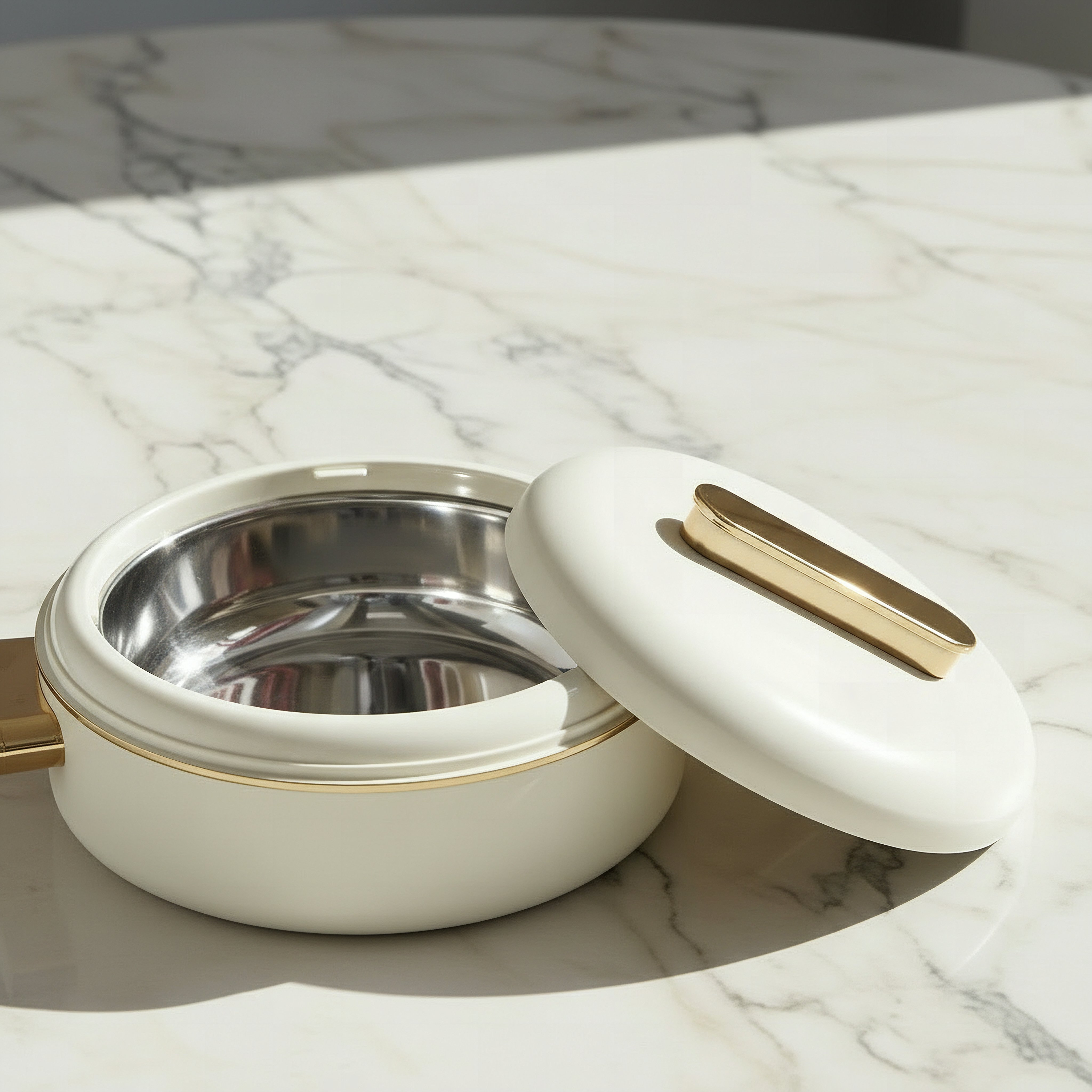 Elegance Double Wall Hot Pot Casserole - 1.5 L-hbxdecorandfurnishings-tabletop-serveware-image-3