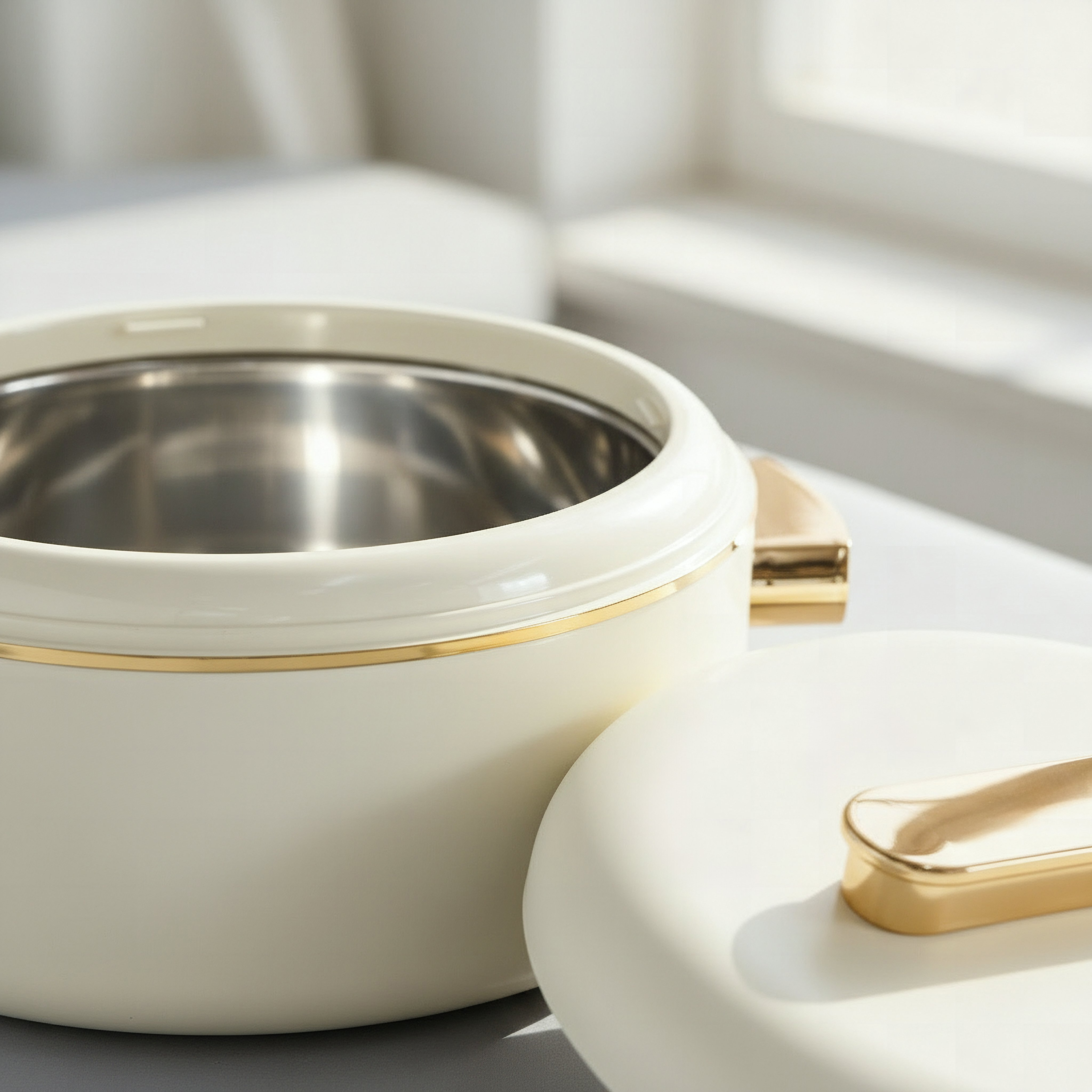 كسرولة هوت بوت بجدار مزدوج من ايليجنس - 2.5 لتر-hbxdecorandfurnishings-tabletop-serveware-image-3