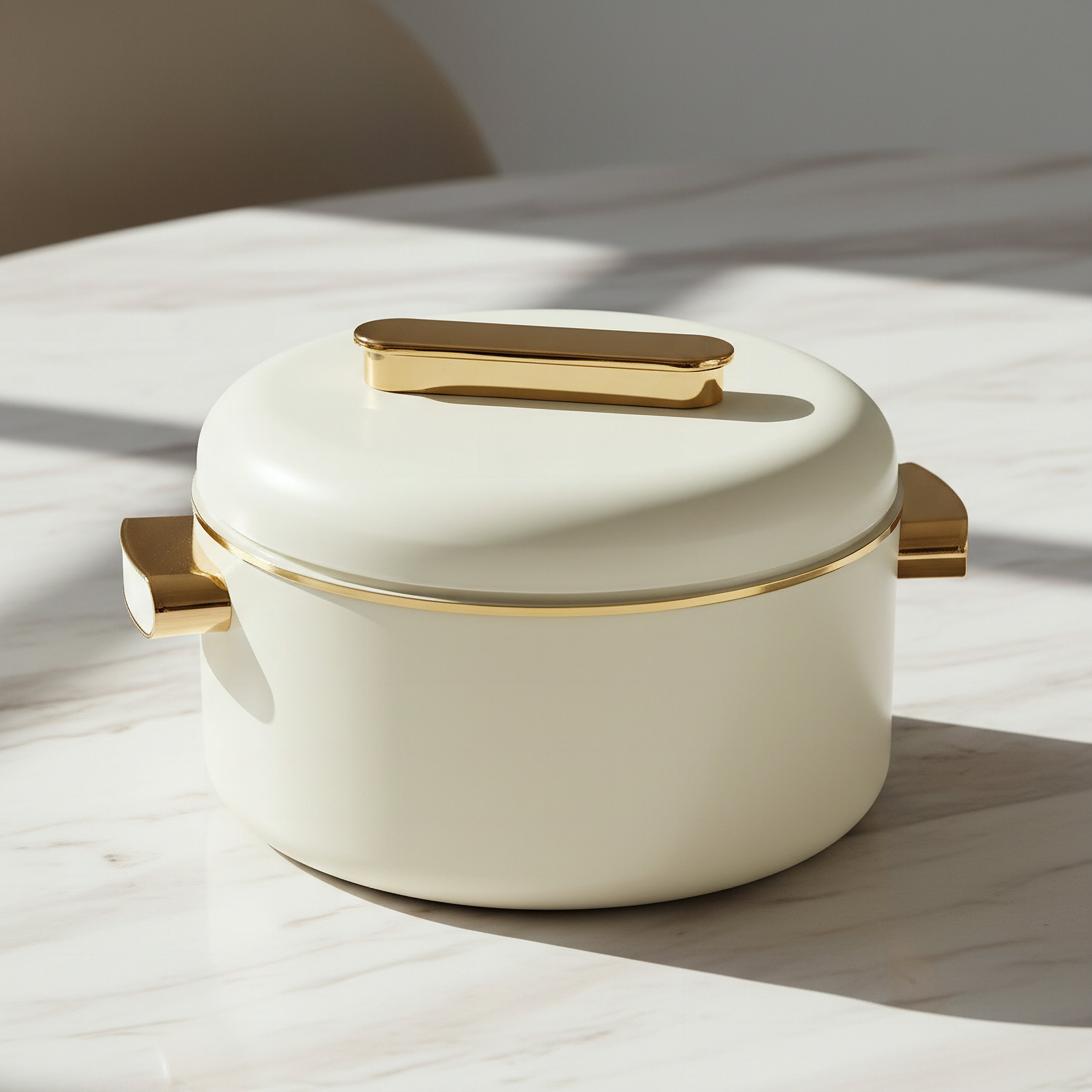 Elegance Double Wall Hot Pot Casserole - 3.5 L-hbxdecorandfurnishings-tabletop-serveware-image-1