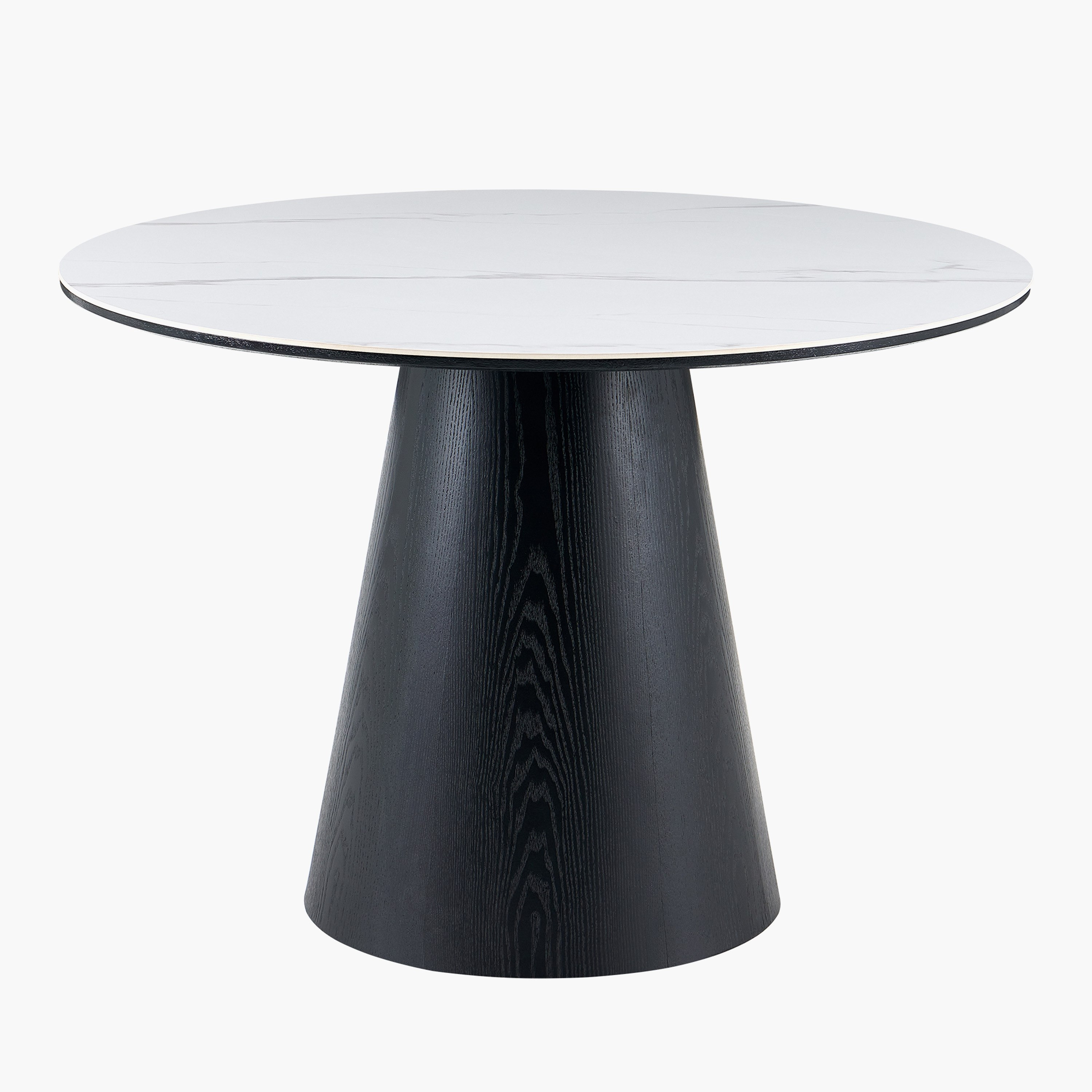 Movo Gerald Round 4-Seater Sintered Stone Top Dining Table-hbxfurniture-diningtablesandsets-diningtables-fourseater-image-2