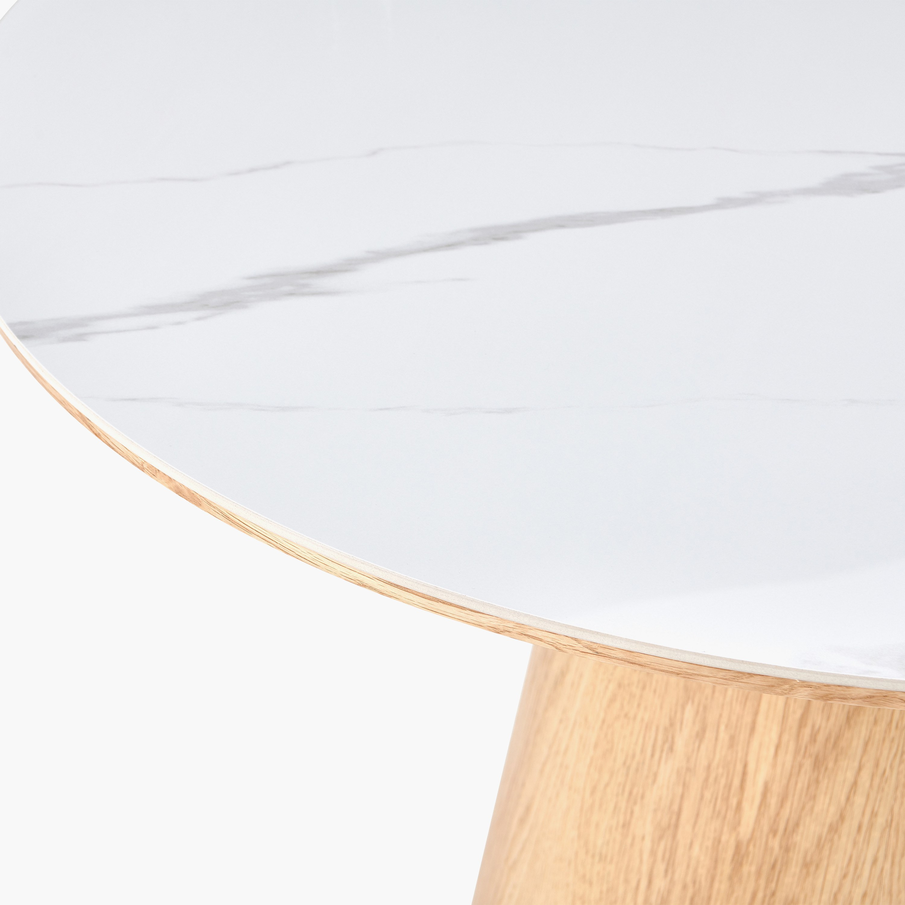 Movo Gerald Round 4-Seater Sintered Stone Top Dining Table-hbxfurniture-diningtablesandsets-diningtables-fourseater-image-4