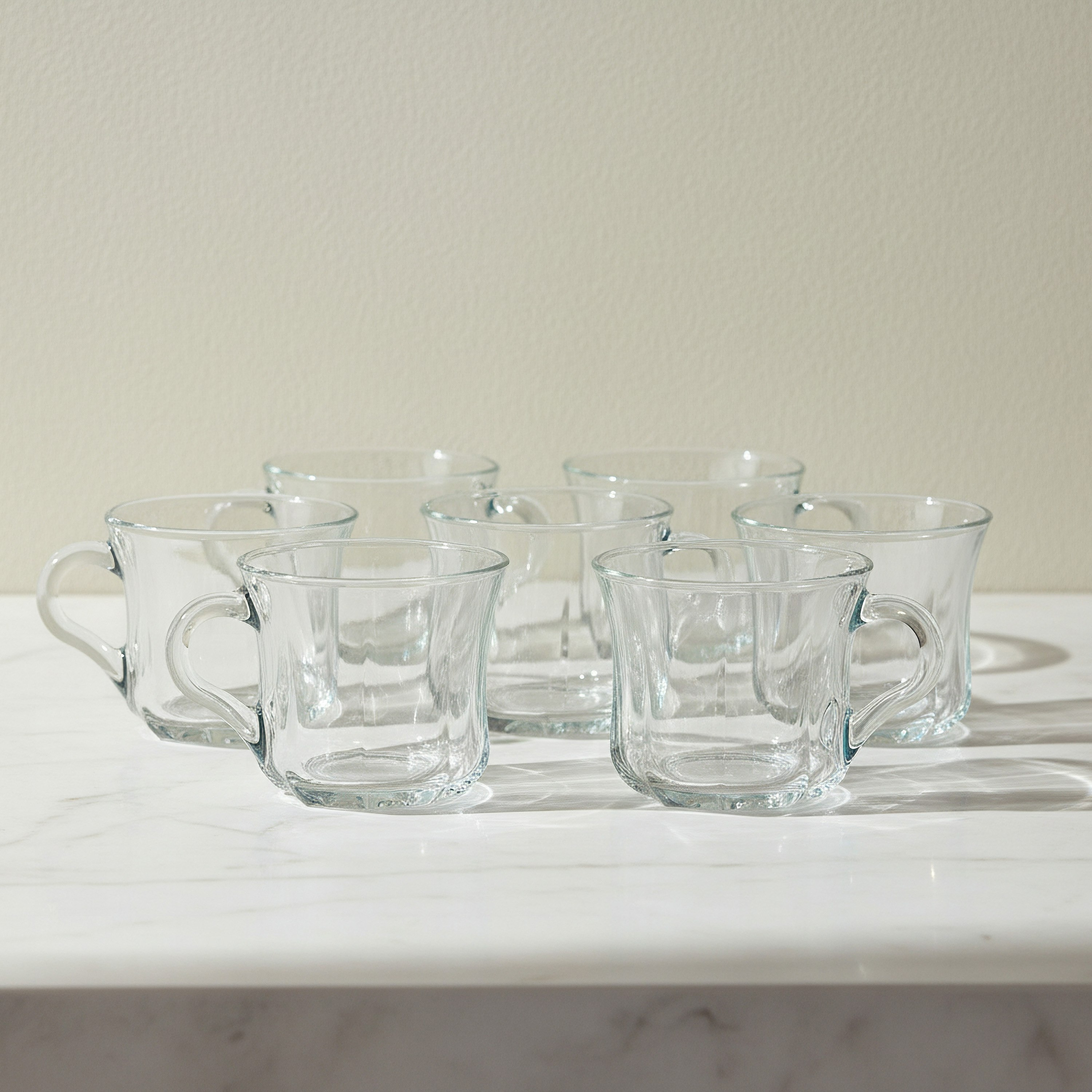 طقم أكواب شاي زجاج 6 قطع صفا من أميتي - 190 مل-hbxhomeware-diningandtabletop-coffeeandteasets-image-1
