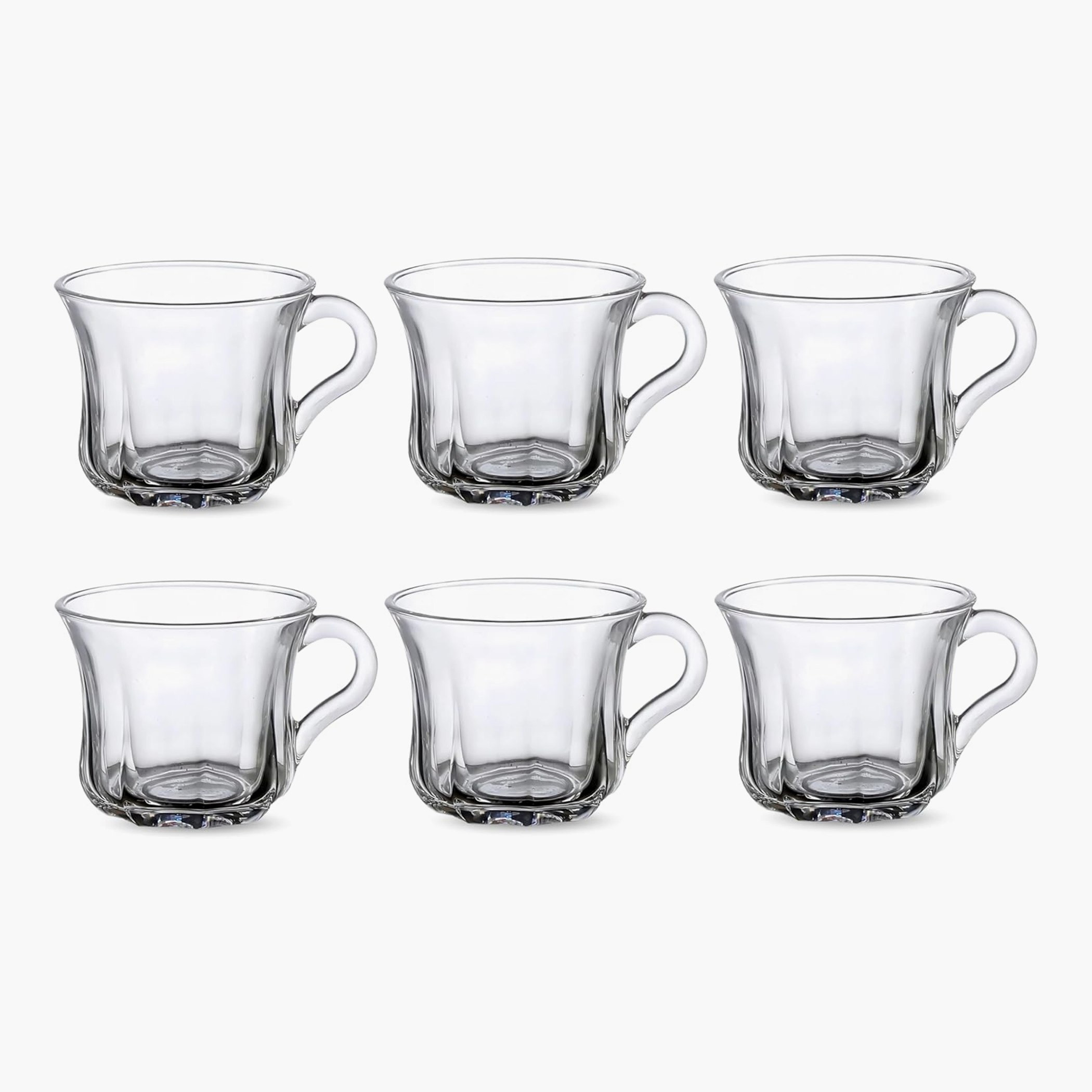 طقم أكواب شاي زجاج 6 قطع صفا من أميتي - 190 مل-hbxhomeware-diningandtabletop-coffeeandteasets-image-4