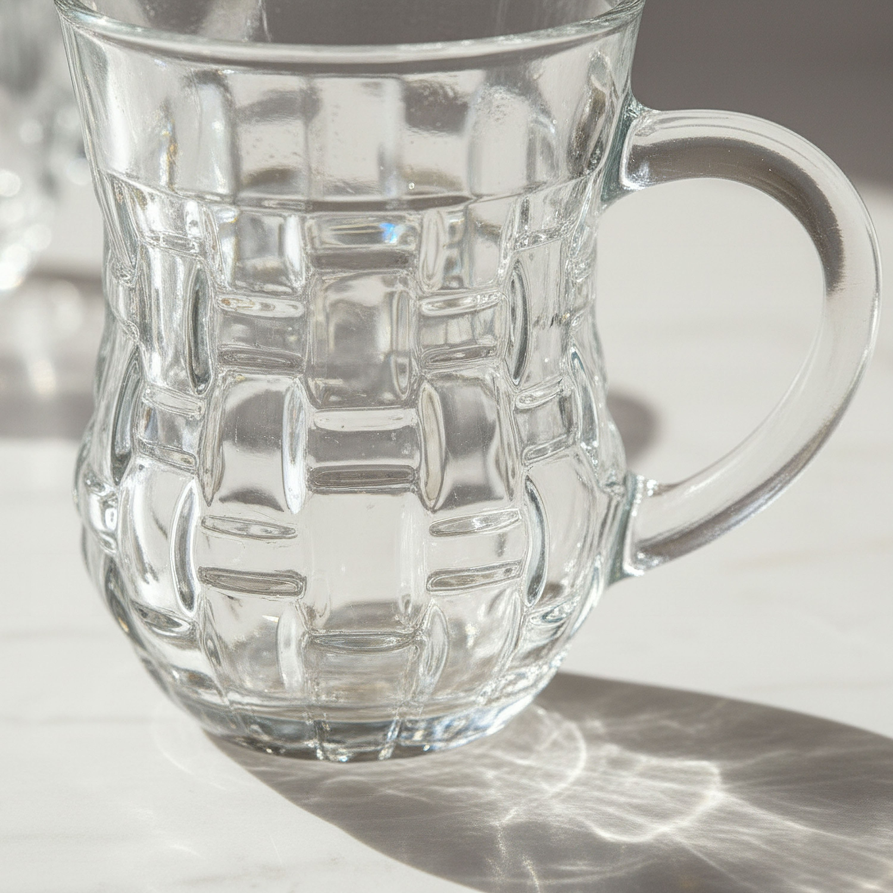 طقم أكواب شاي زجاج 6 قطع نور من أميتي - 145 مل-hbxhomeware-diningandtabletop-coffeeandteasets-image-2