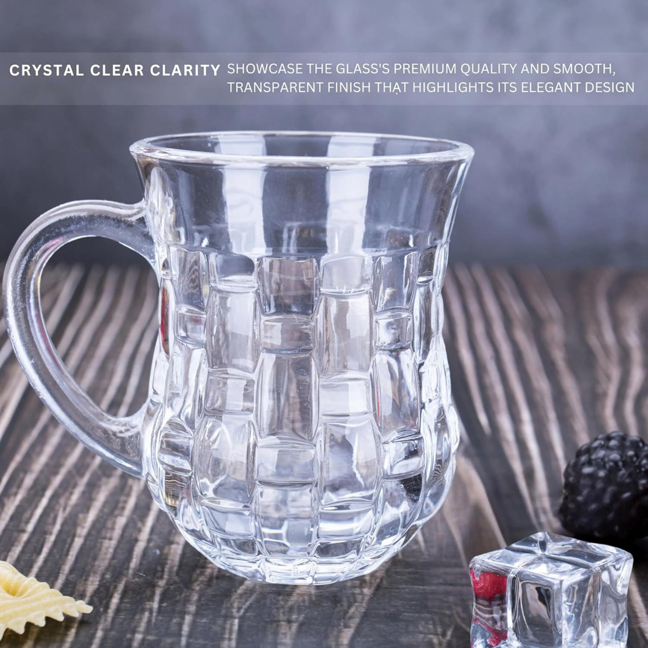 طقم أكواب شاي زجاج 6 قطع نور من أميتي - 145 مل-hbxhomeware-diningandtabletop-coffeeandteasets-image-5