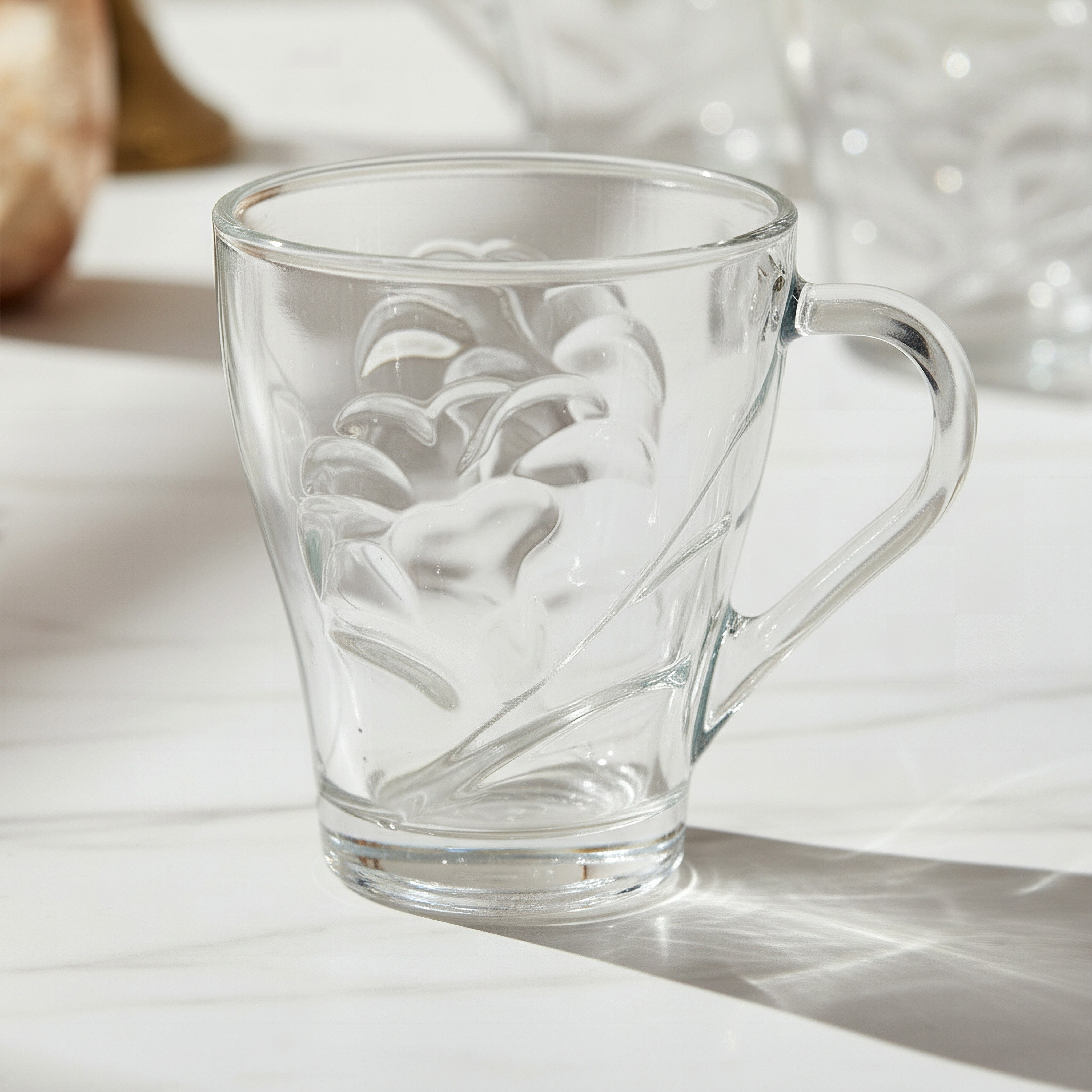 طقم أكواب شاي زجاج 6 قطع زهارة من أميتي-hbxhomeware-diningandtabletop-coffeeandteasets-image-2