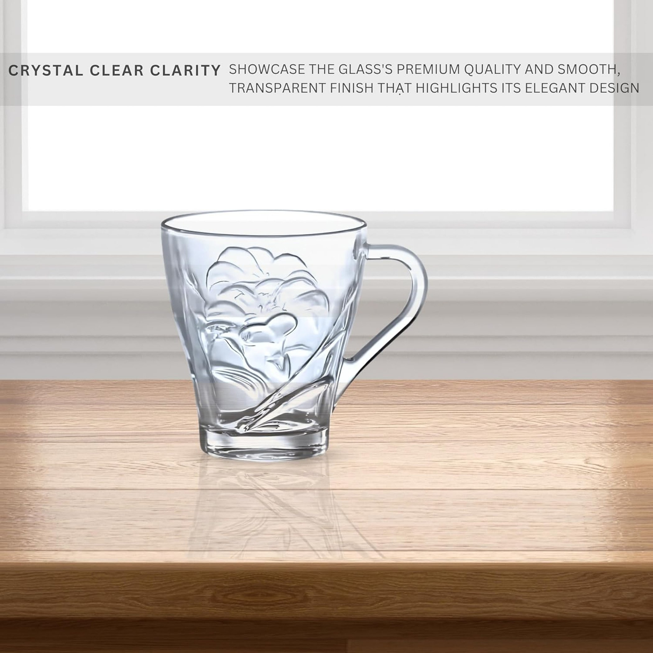 طقم أكواب شاي زجاج 6 قطع زهارة من أميتي-hbxhomeware-diningandtabletop-coffeeandteasets-image-5