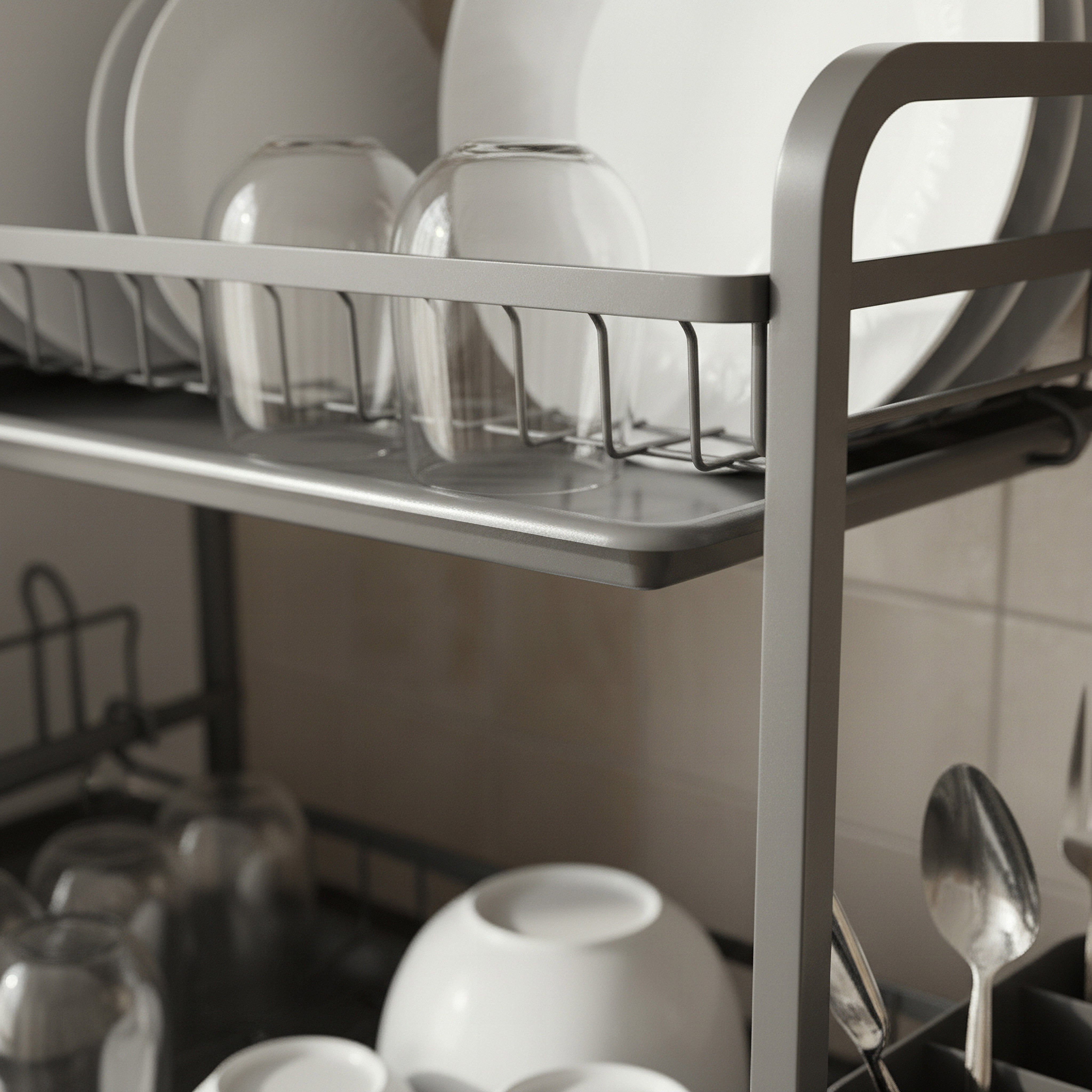 Amity 2-Tier Dish Rack Set-hbxhomeware-hbxkitchen-image-2