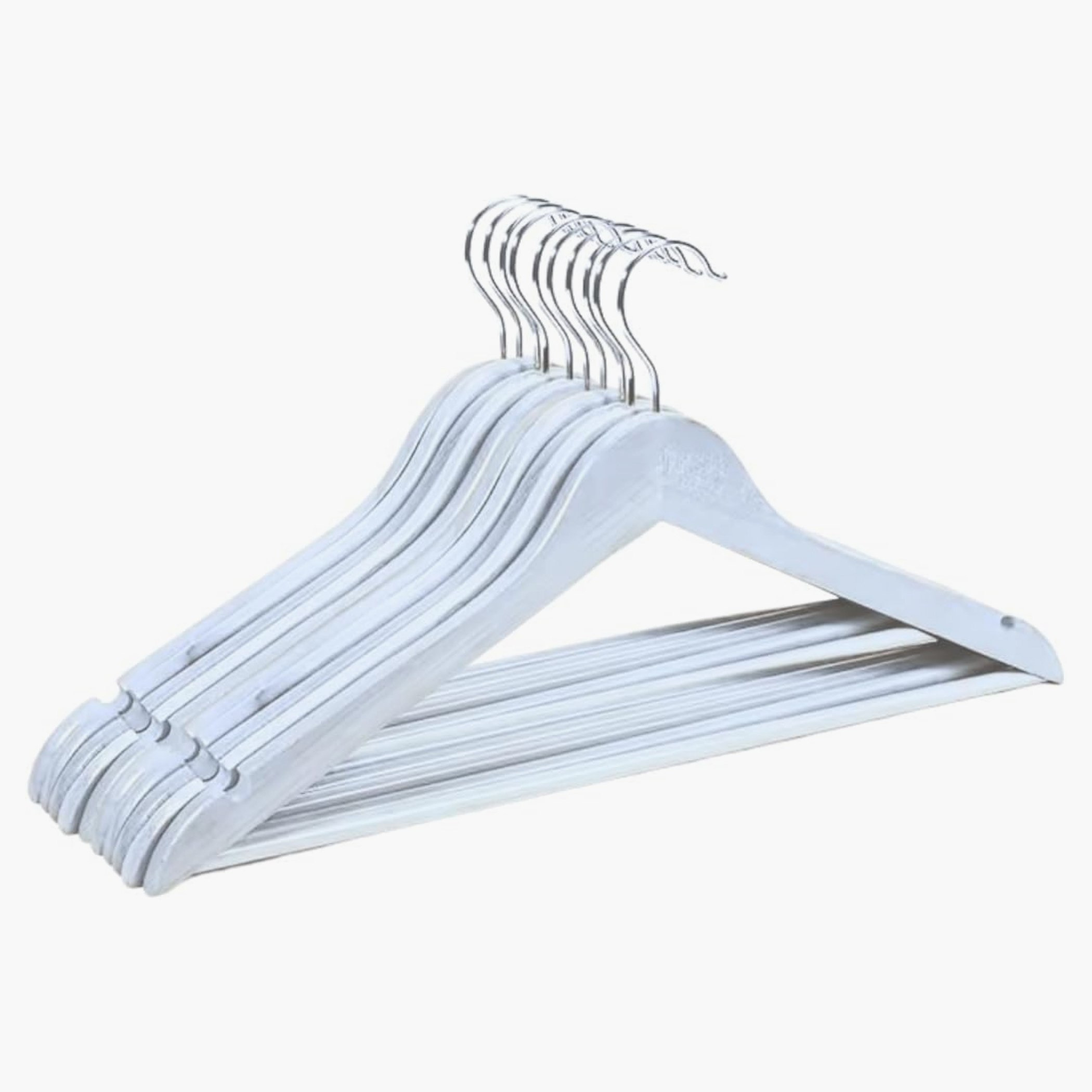 طقم علاقات ملابس خشبية 12 قطعة-hbxhomeware-bathandlaundry-clothesdryingracks-image-1