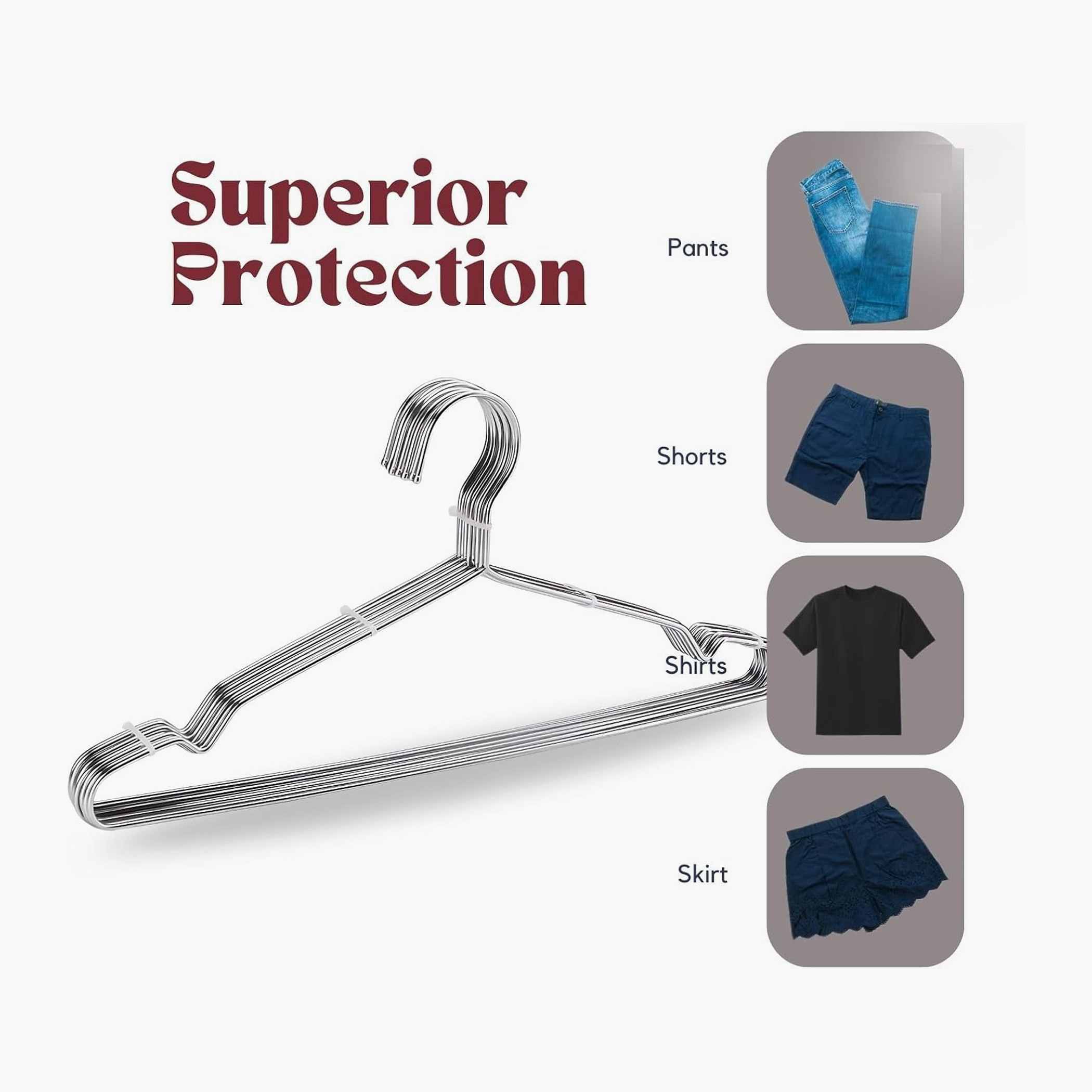 طقم علاقات ستانليس ستيل 5 قطع من اميتي-hbxhomeware-bathandlaundry-clothesdryingracks-image-2