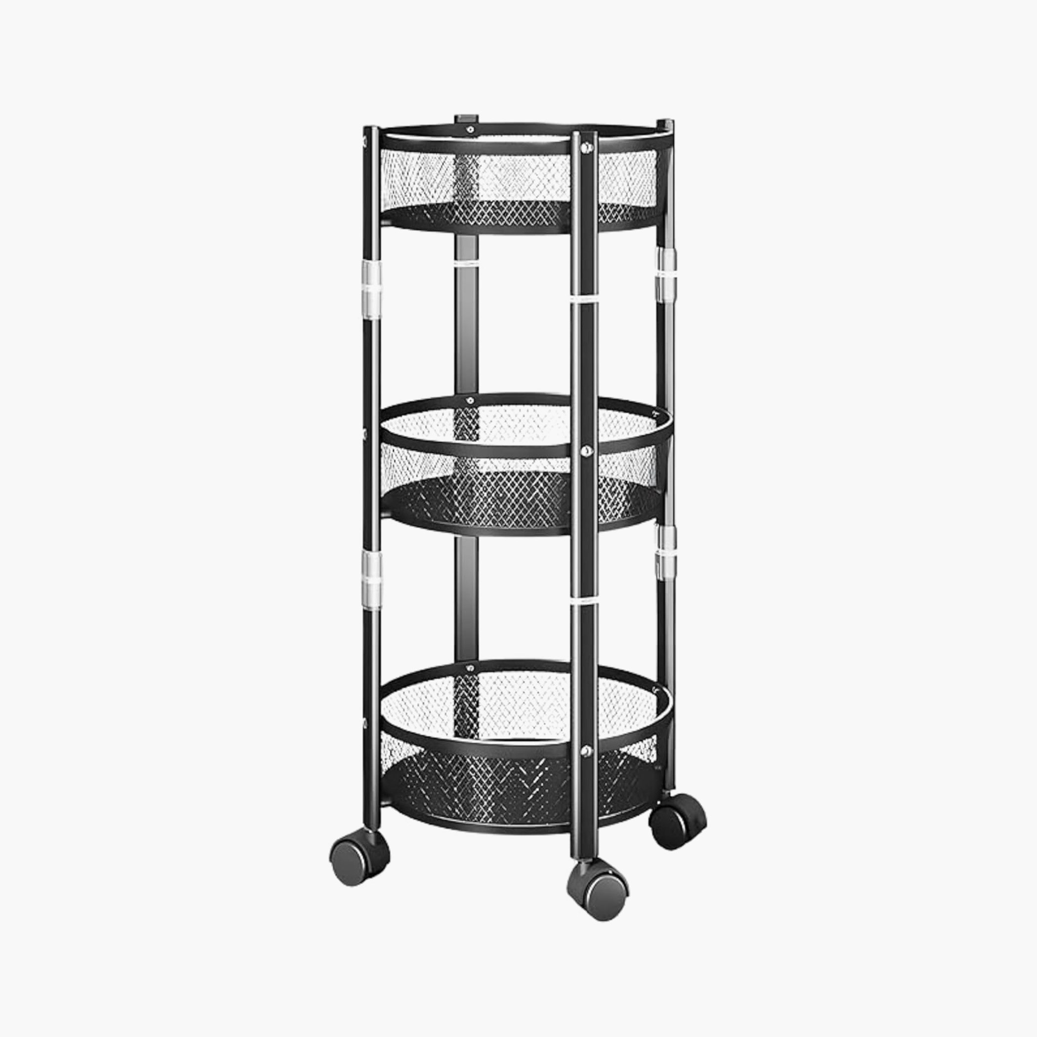 Amity 3-Tier Rolling Foldable Trolley-hbxhomeware-hbxkitchen-image-2