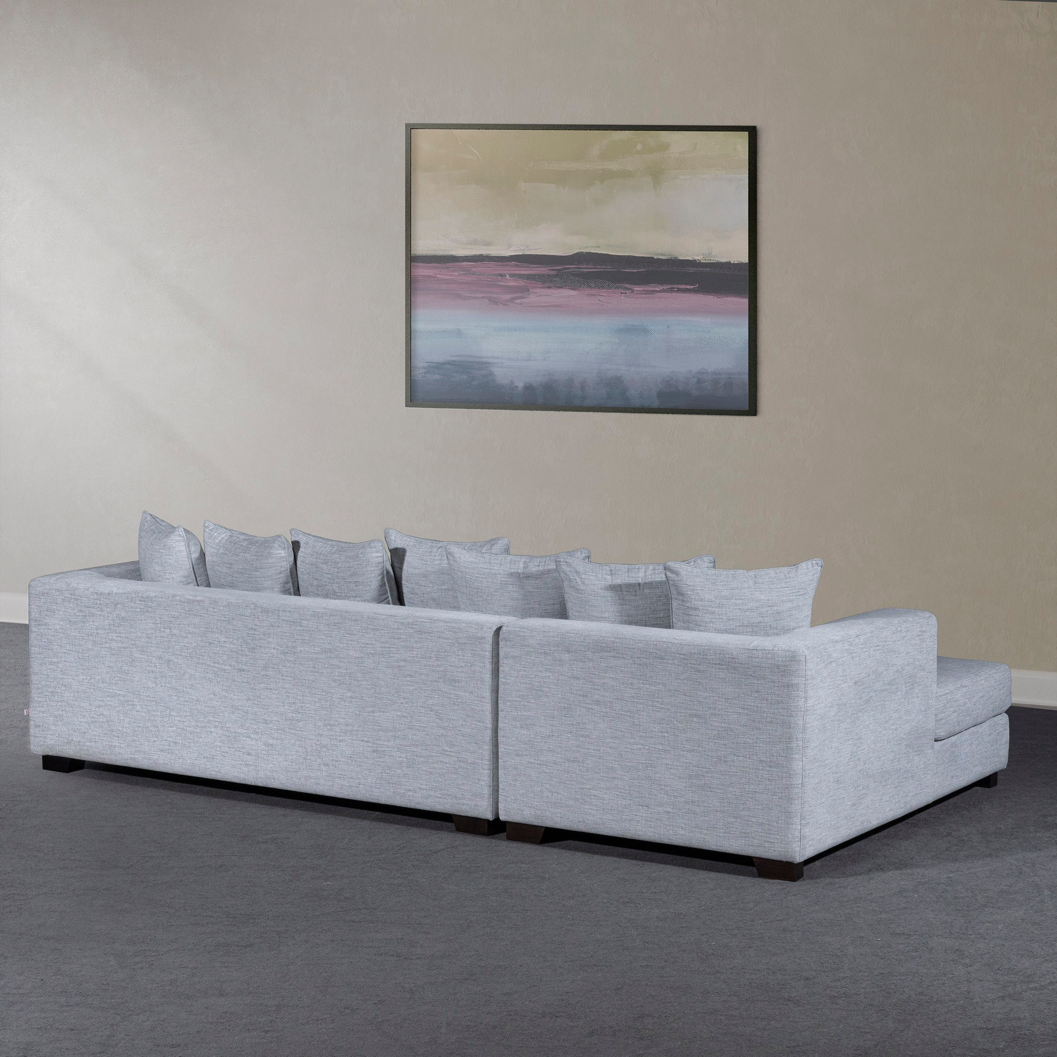 Aspen 5 Seater Left Corner Fabric Sofa with 7 Cushions-hbxlivingroom-sofasandarmchairs-cornersofas-image-4