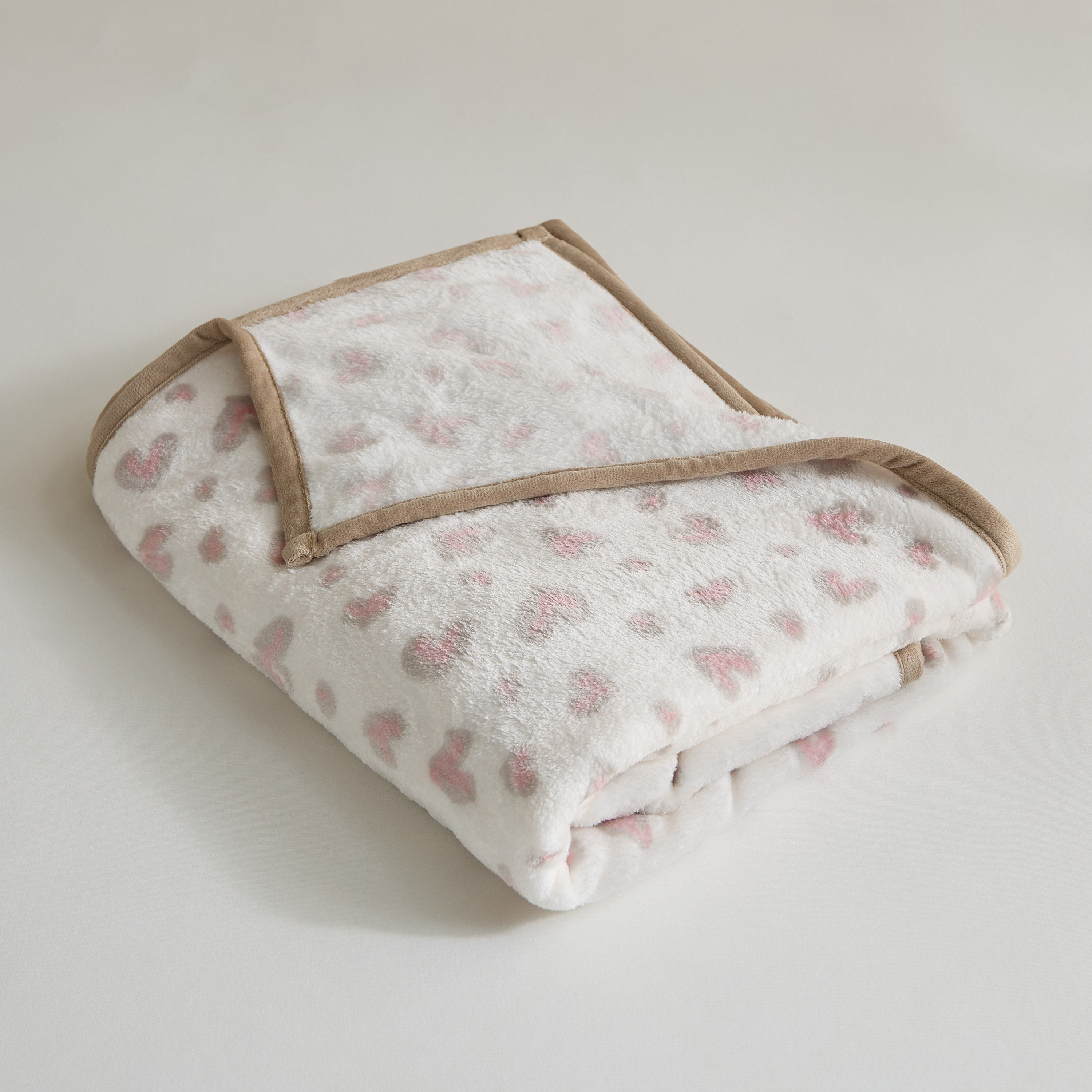Ivy Claire Flannel Fleece Printed with Piping Blanket - 120x160 cm-hbxhomeware-hbxkidsandyouth-image-1