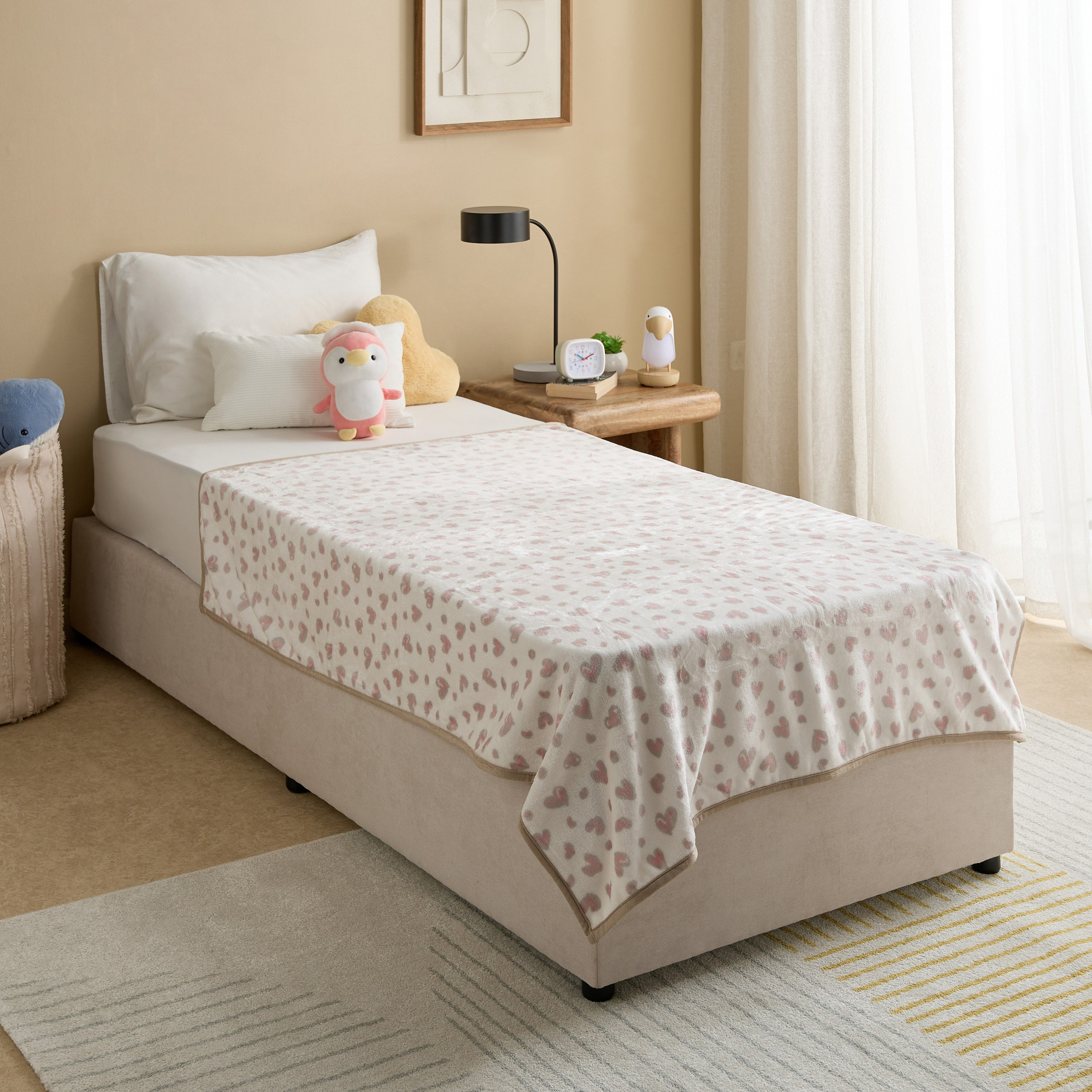 Ivy Claire Flannel Fleece Printed with Piping Blanket - 120x160 cm-hbxhomeware-hbxkidsandyouth-image-6