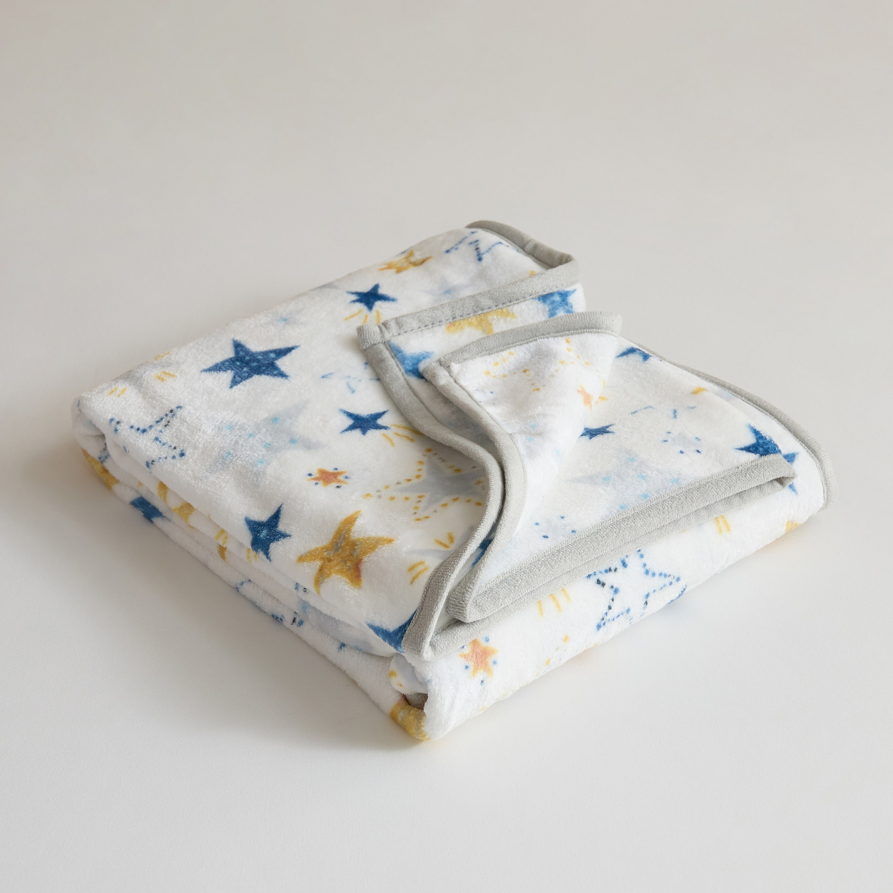 Tom Prague Printed Flannel Fleece Blanket with Piping - 120x160 cm-hbxhomeware-hbxkidsandyouth-image-1