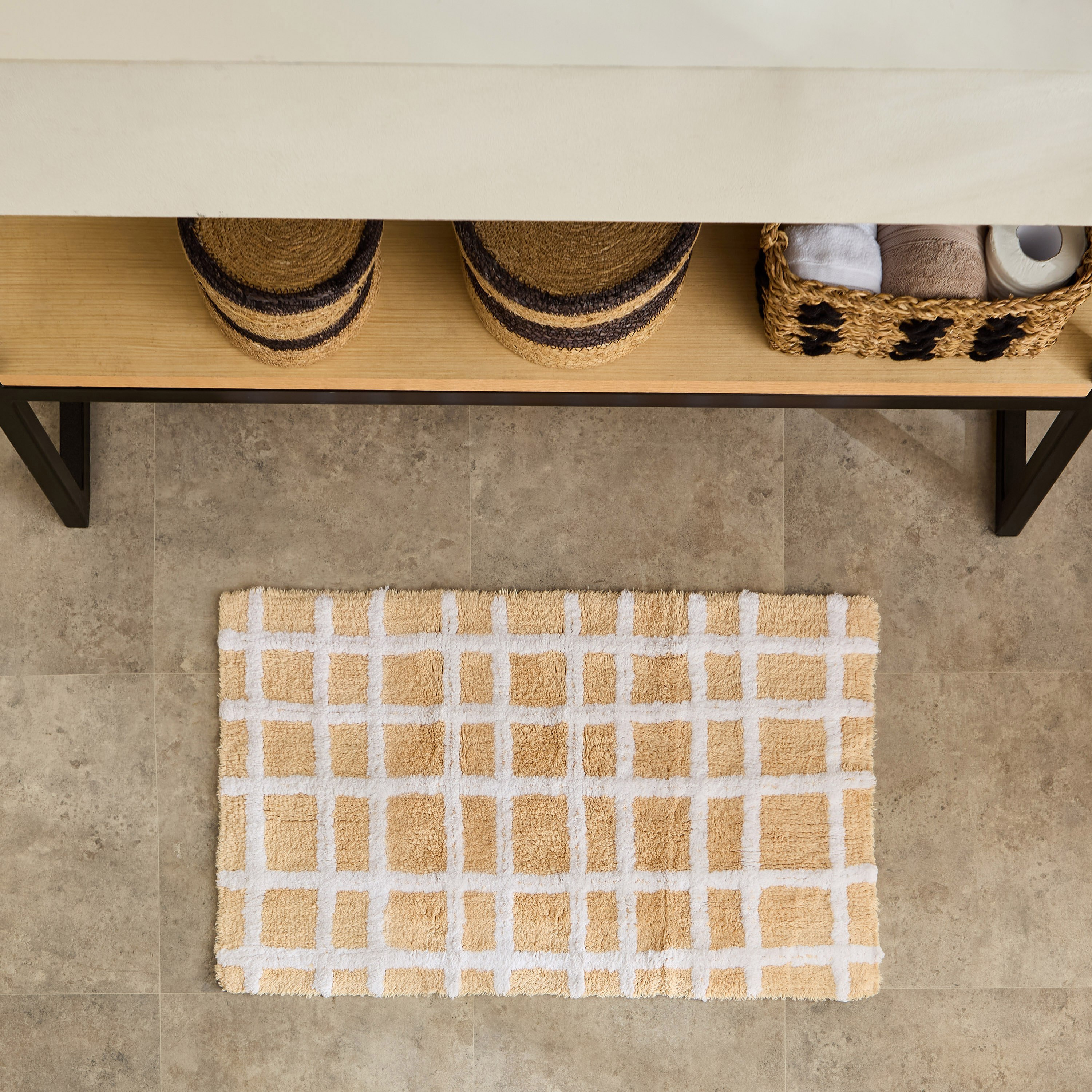 سجادة حمام قطن نيكان من ميلتون - 50x80 سم-hbxbedroom-floorcoverings-bathmats-image-1