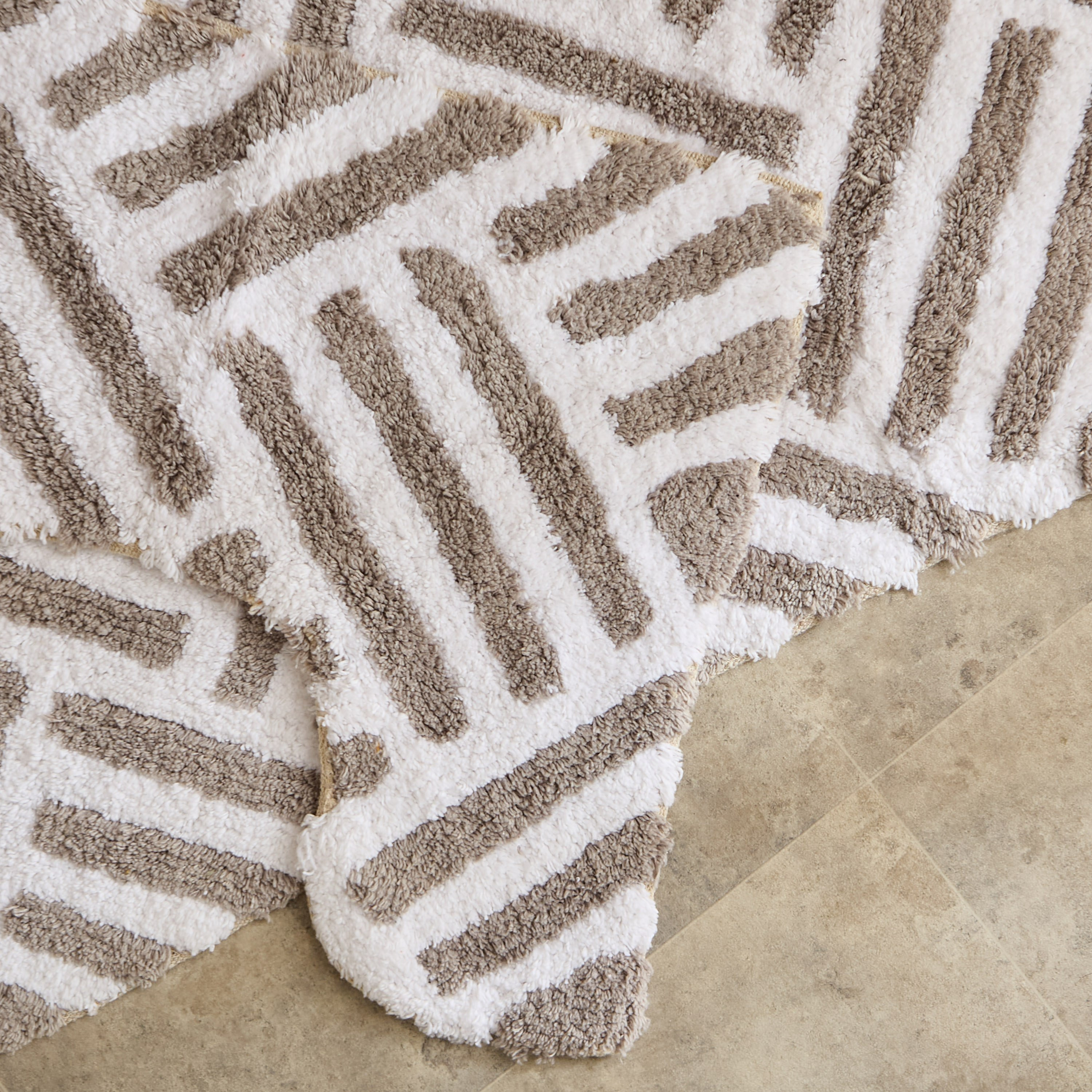 Milton Vive 2-Piece Cotton Bath Mat Set - 50x80+40 cm-hbxbedroom-floorcoverings-bathmats-image-5