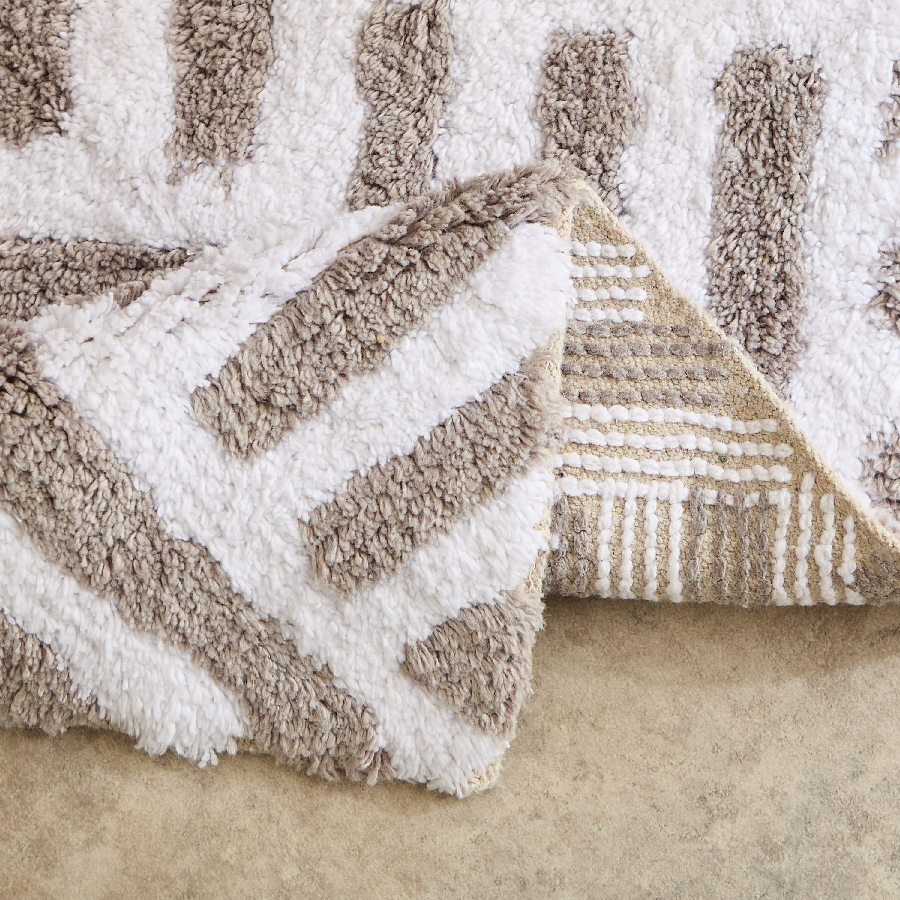 Milton Vive 2-Piece Cotton Bath Mat Set - 50x80+40 cm-hbxbedroom-floorcoverings-bathmats-image-7