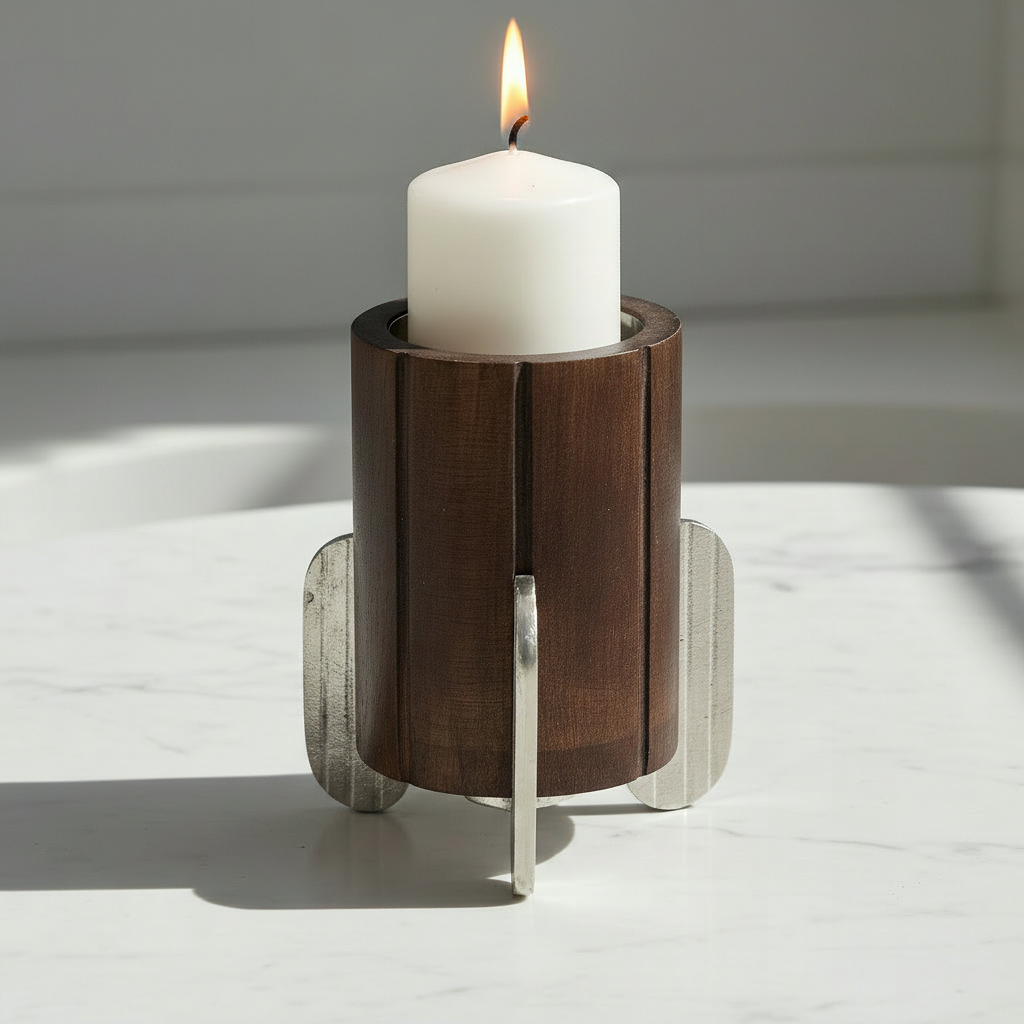 حامل شموع فانوس للديكور من صفات تيرانو - 13x13x18 سم-hbxlivingroom-decorandaccessories-candleholders-image-2