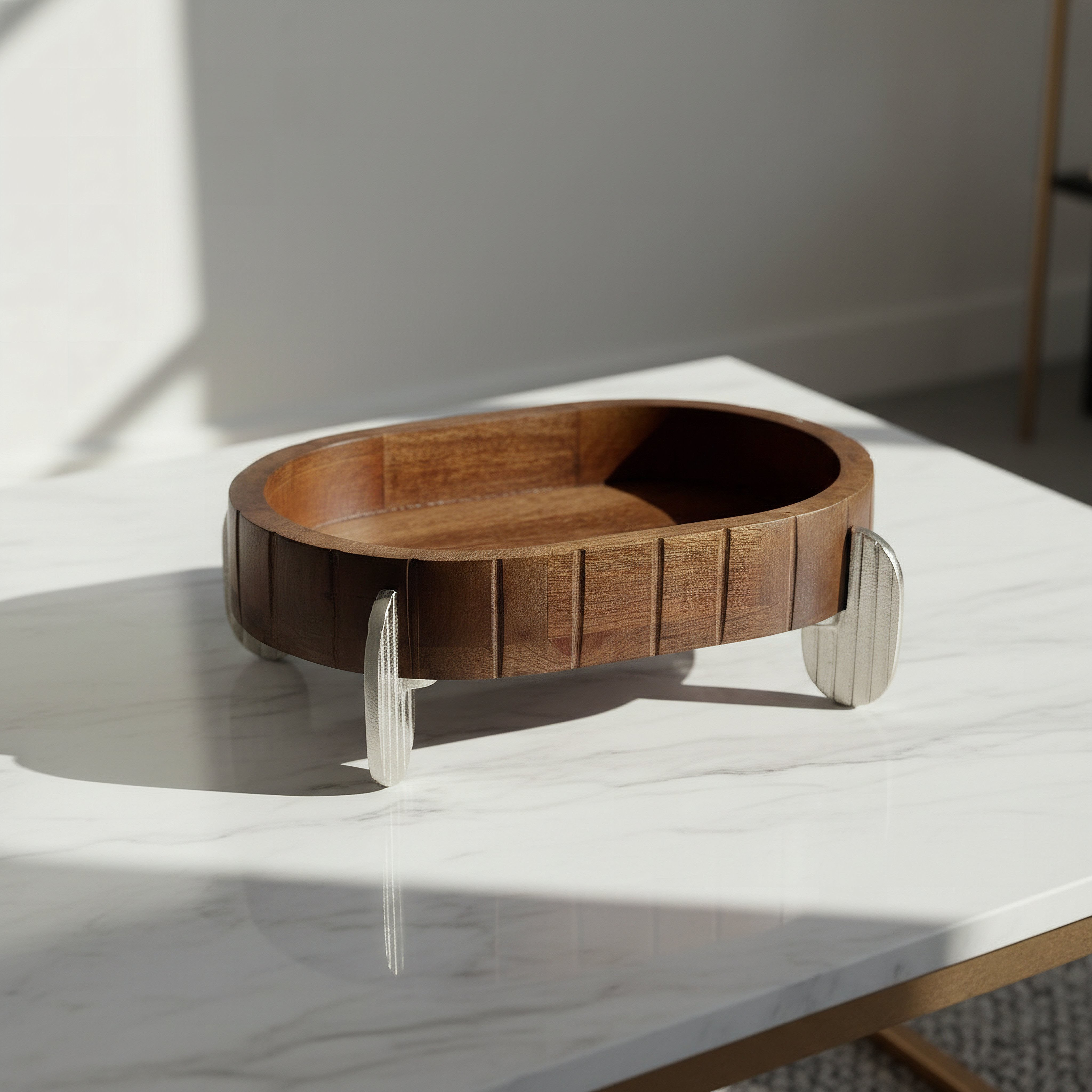 صحن بيضاوي ديكور من صفات تيرانو - 30x20x10 سم-hbxdecorandfurnishings-homeaccessories-bowls-image-1