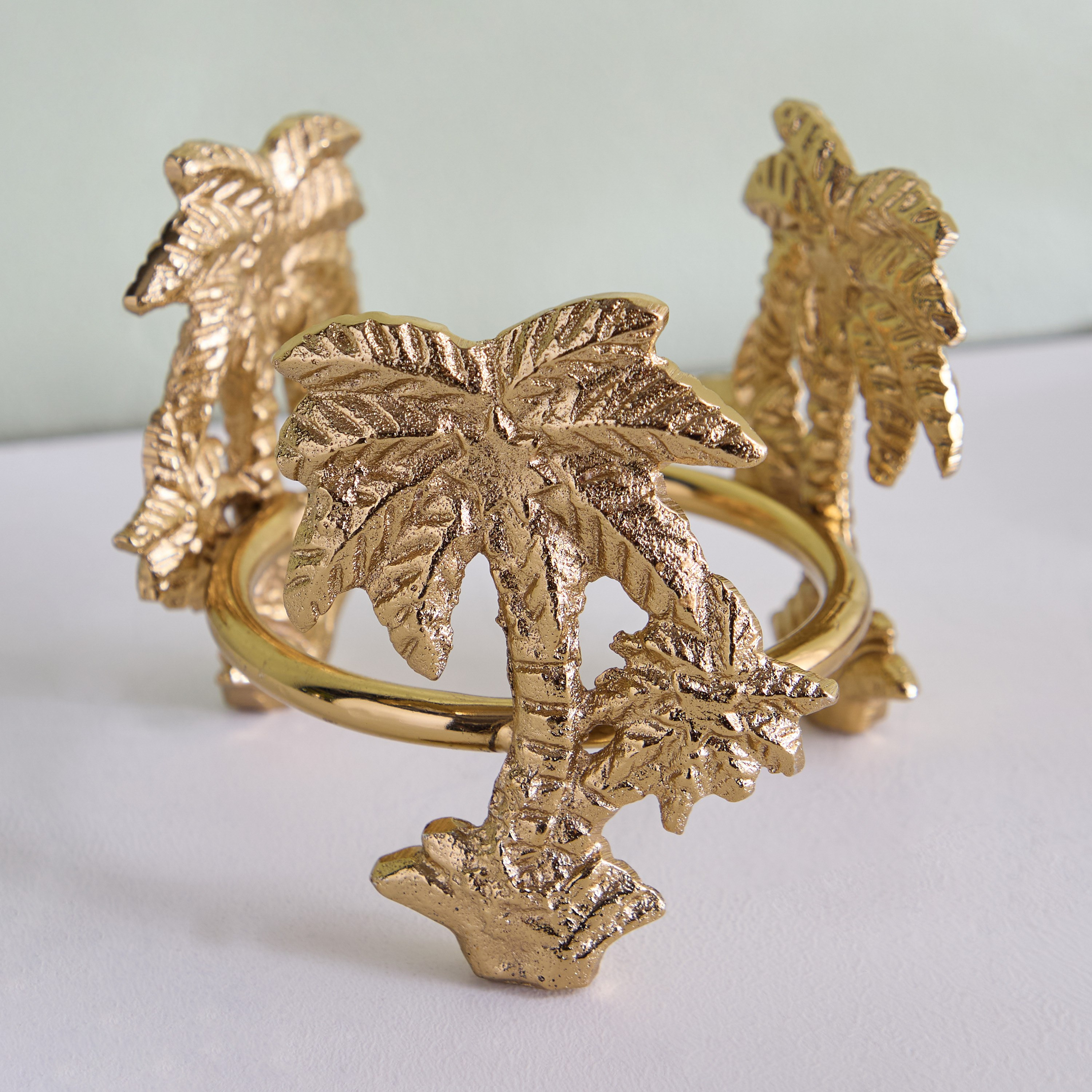 Sands & Palms Sahra 4-Piece Decorative Coaster Set - 13x13x8.5 cm-hbxhomeware-homedecor-figurinesandornaments-image-3