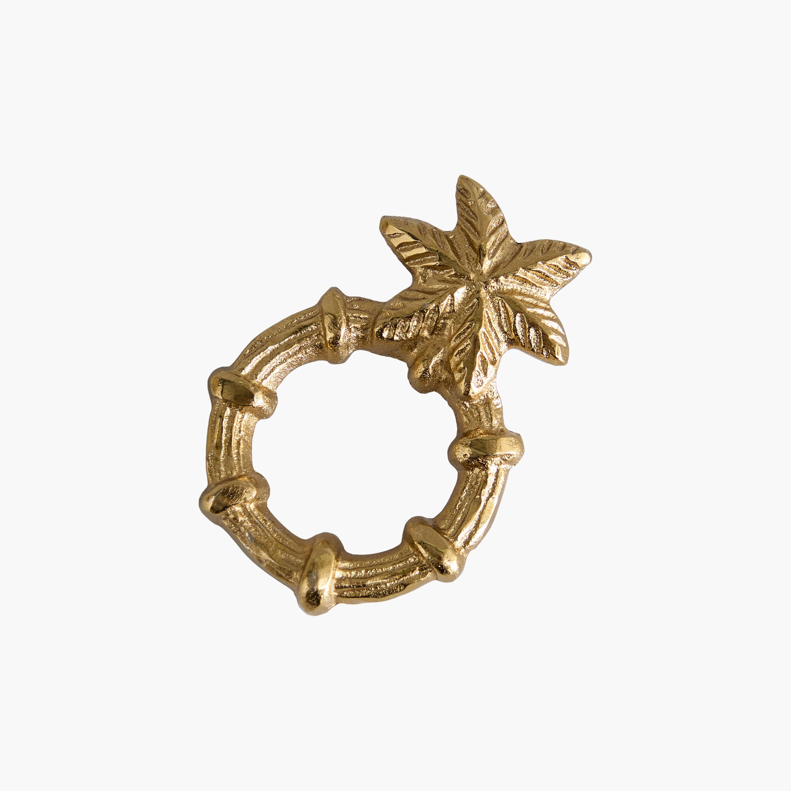 Sands & Palms Sahra Metal Decorative Napkin Ring - 10 cm-hbxdecorandfurnishings-homefurnishings-tablelinens-image-5