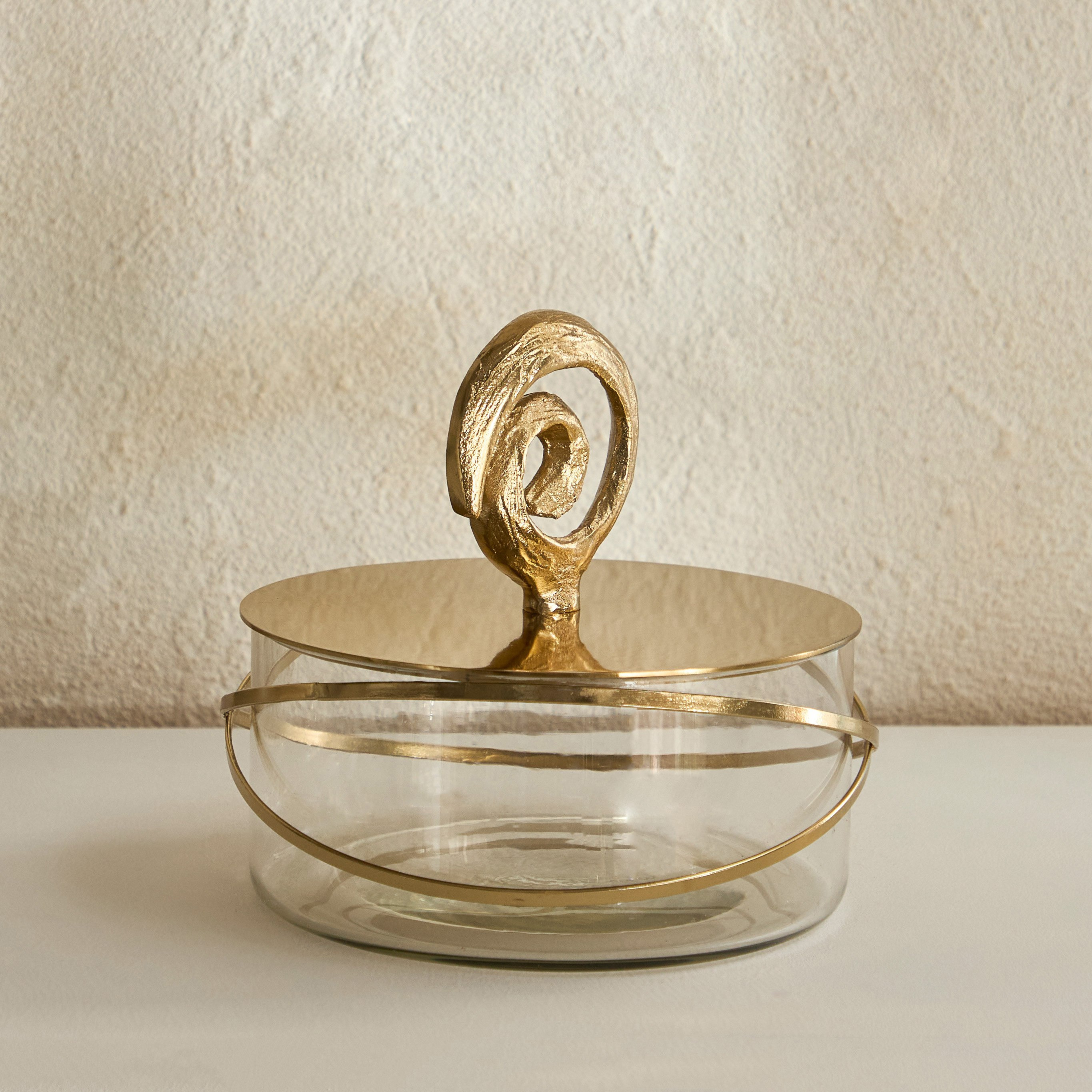 صندوق حُلي ديكور معدن من ساندز آند بالمز سارا - 18x18x16.5 سم-hbxhomeware-homedecor-figurinesandornaments-image-2