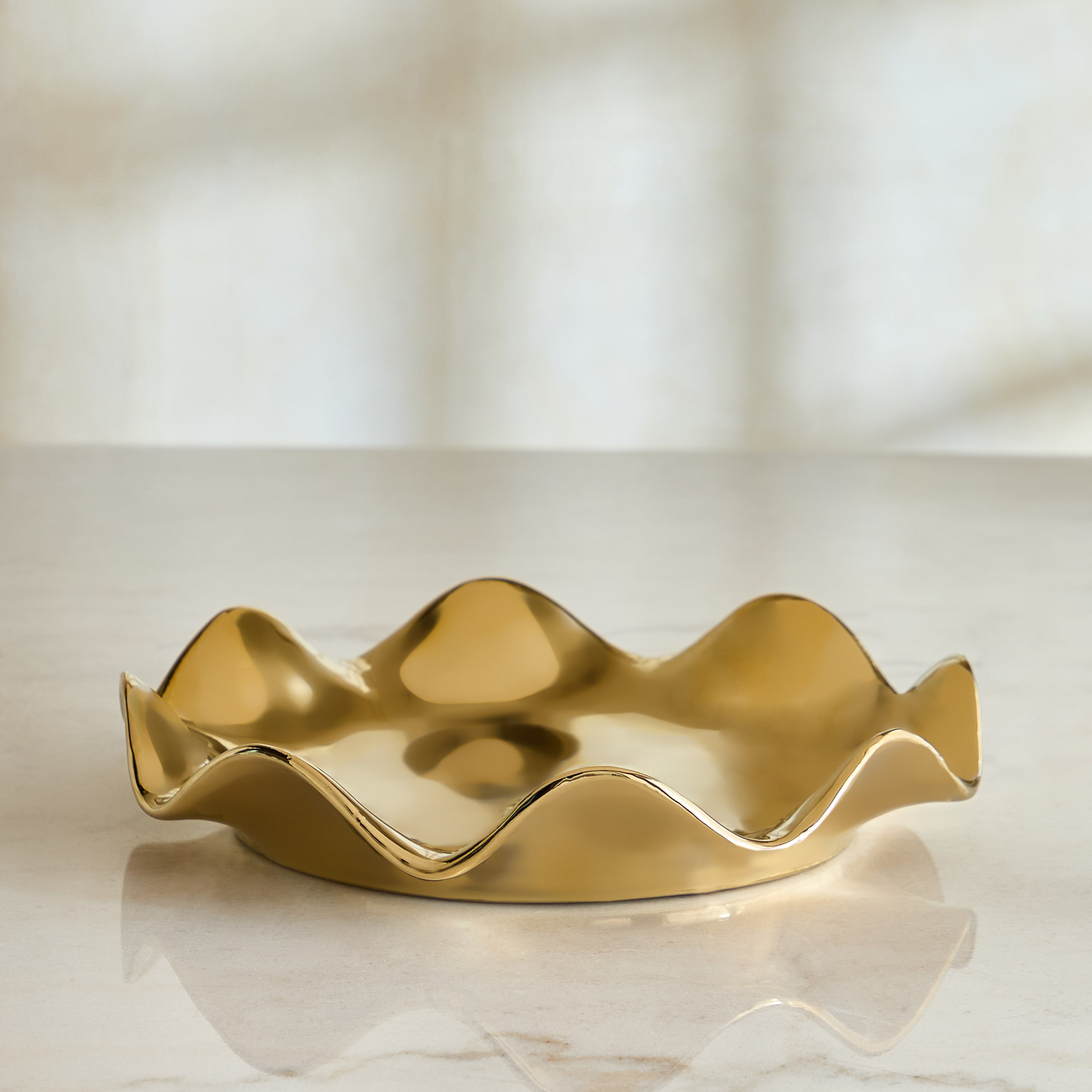 Aurum Titany Vianna Decorative Tray - 28.5x28.5x5.2 cm-hbxhomeware-hbxdecorandfurnishings-image-5