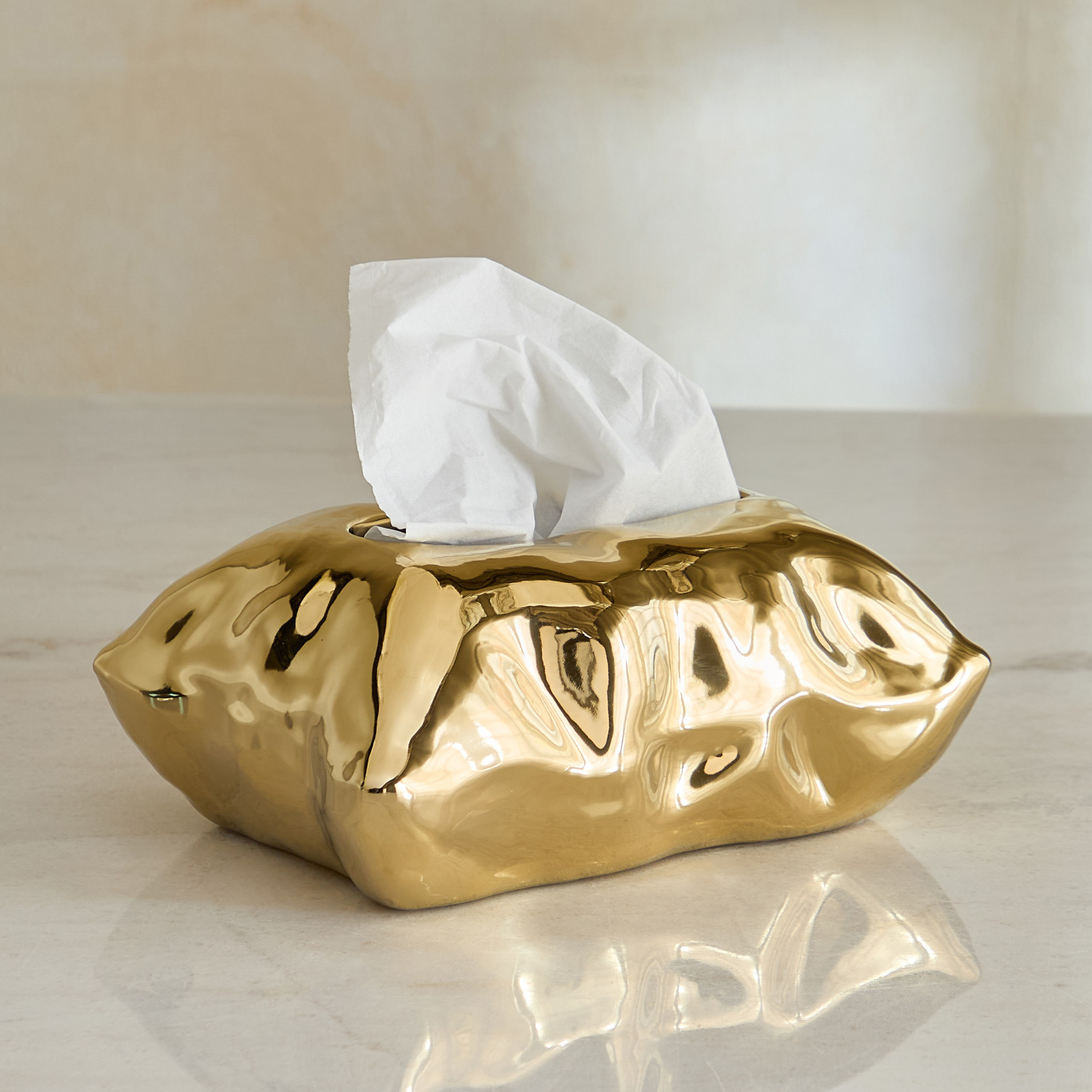 Aurum Titany Vianna Decorative Tissue Box - 23.5x16x10 cm-hbxdecorandfurnishings-homeaccessories-novelties-image-5