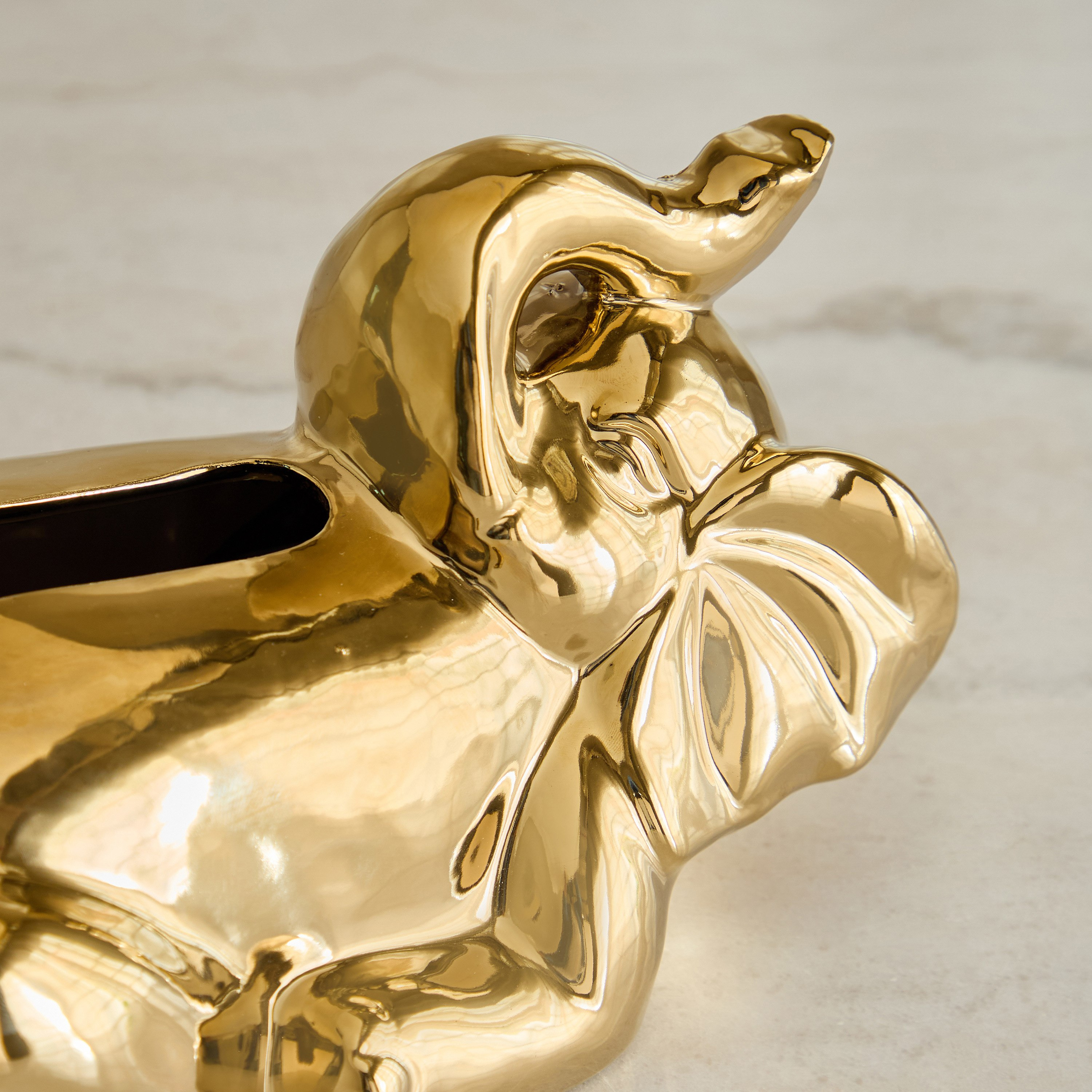 Aurum Titany Vianna Decorative Elephant Tissue Box - 28.2x18.5x15.5 cm-hbxdecorandfurnishings-homeaccessories-novelties-image-7