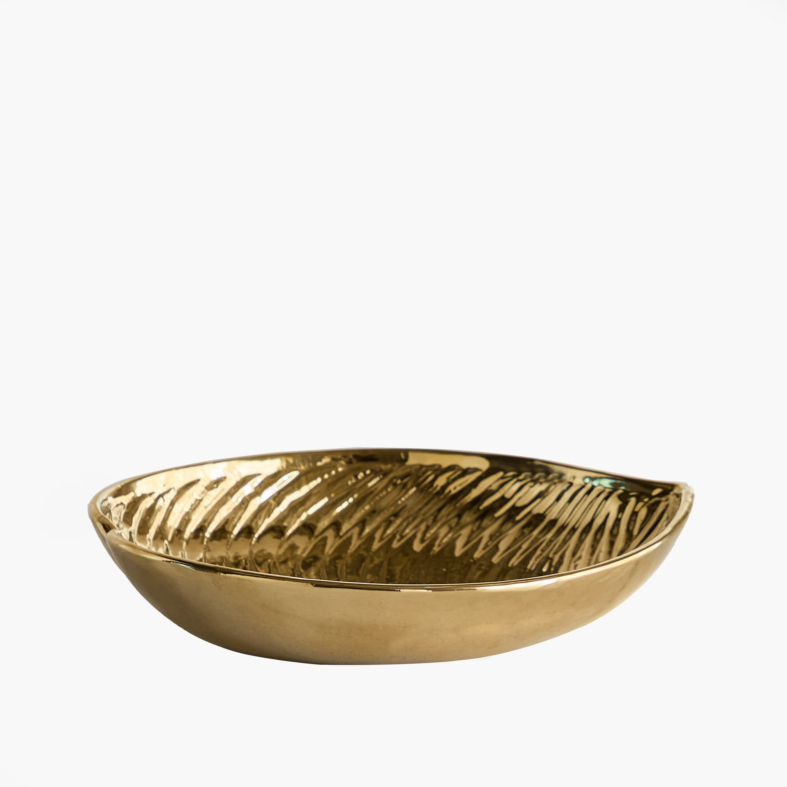 Aurum Titany Vianna Decorative Leaf Platter - 28x29.5x5 cm-hbxhomeware-hbxdecorandfurnishings-image-9