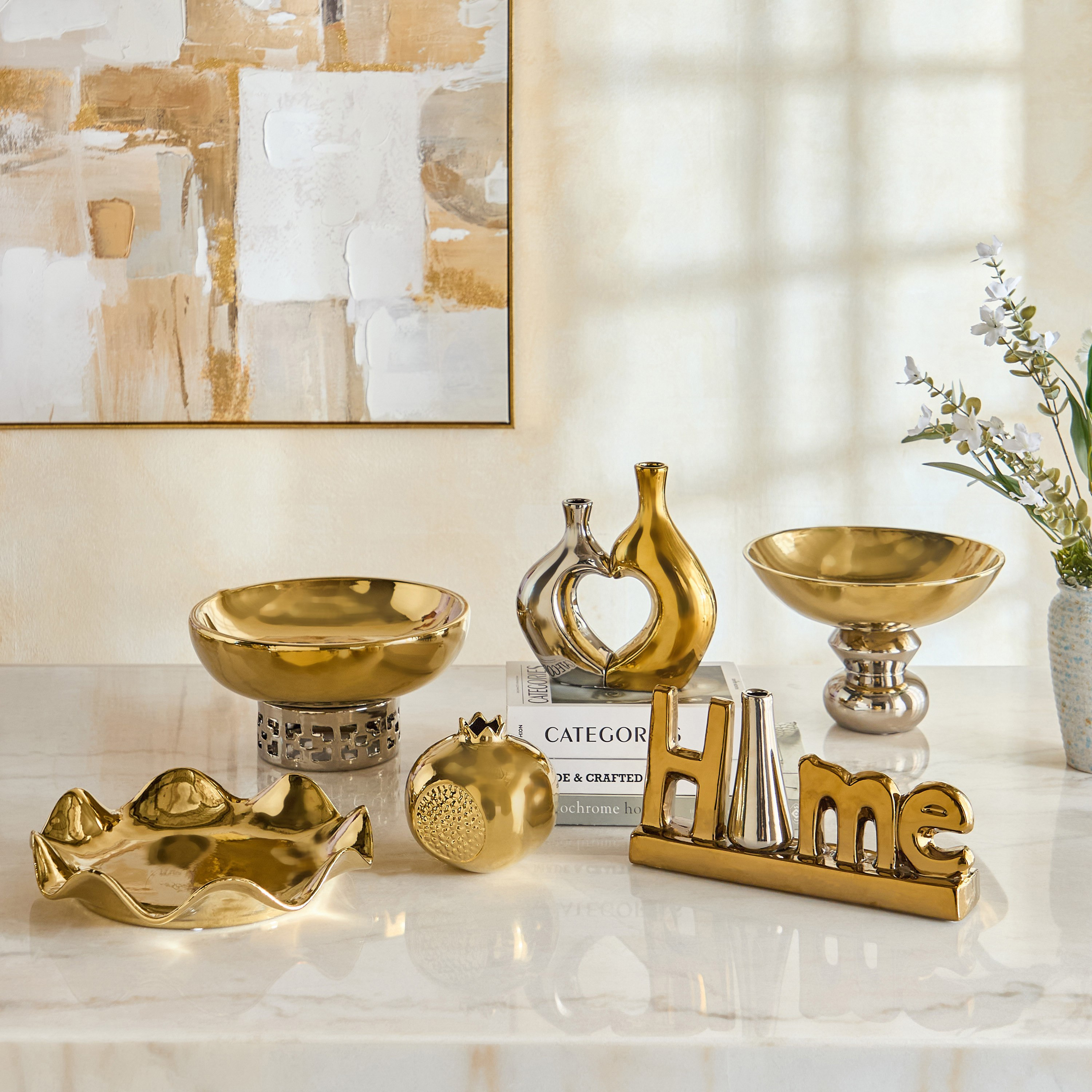Aurum Titany Vianna Decorative Accent - 20x6.5x21 cm-hbxhomeware-homedecor-figurinesandornaments-image-8